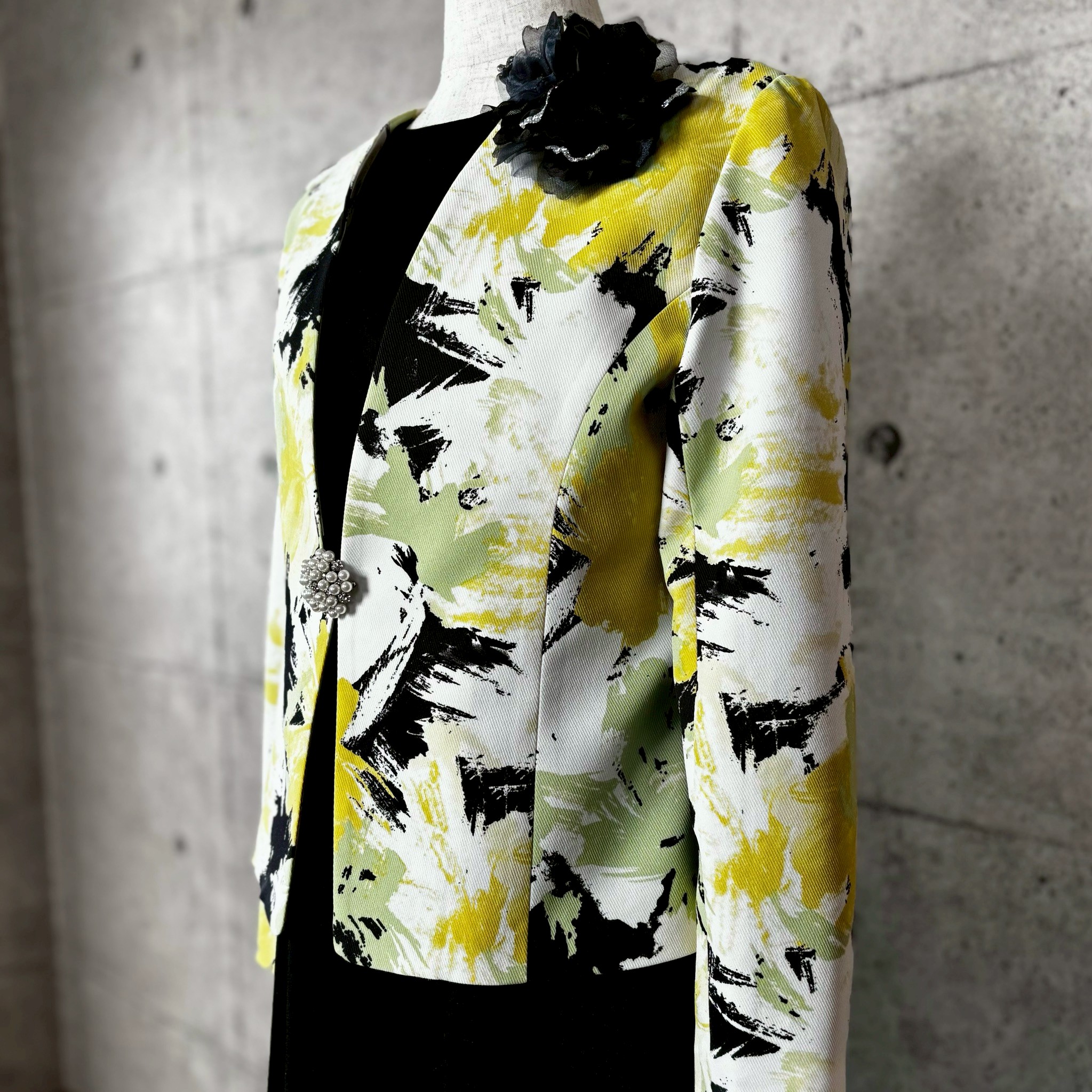 エアロカルゼストレッチを使ってジャケットを作ってみました