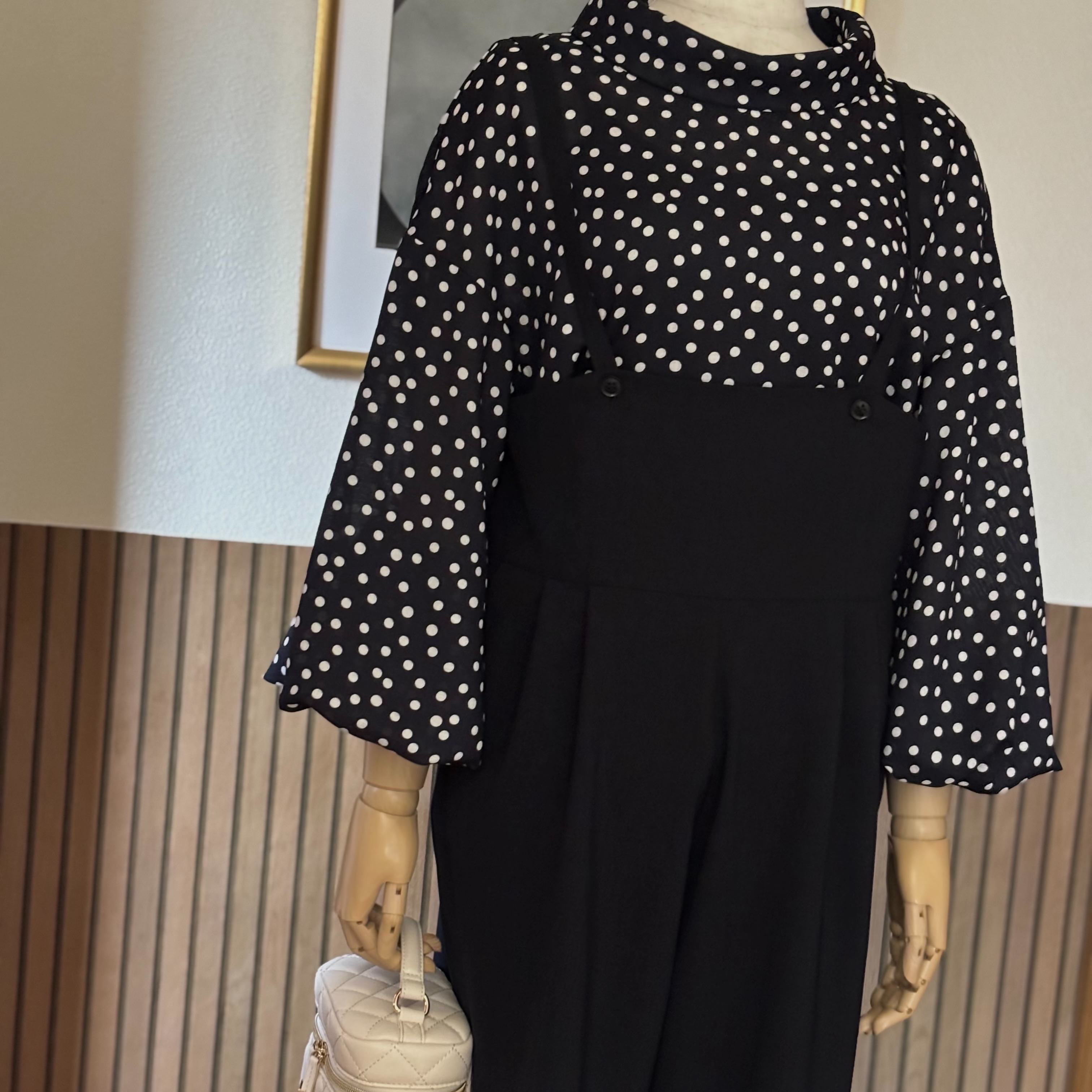 接触冷感ナチュラルストレッチを使ってサロペットを作ってみました