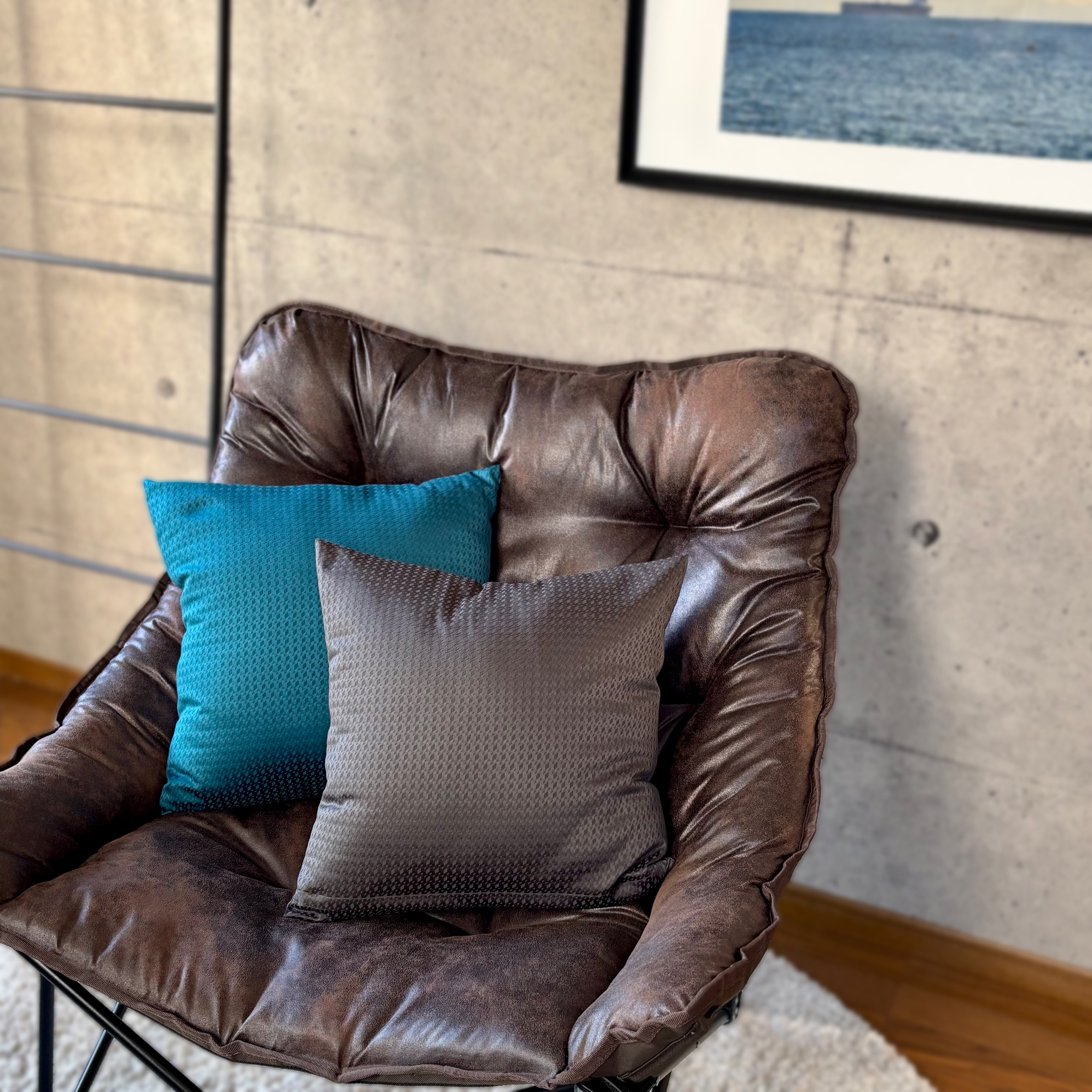 ストレッチジャガード②を使ってクッションを作ってみました