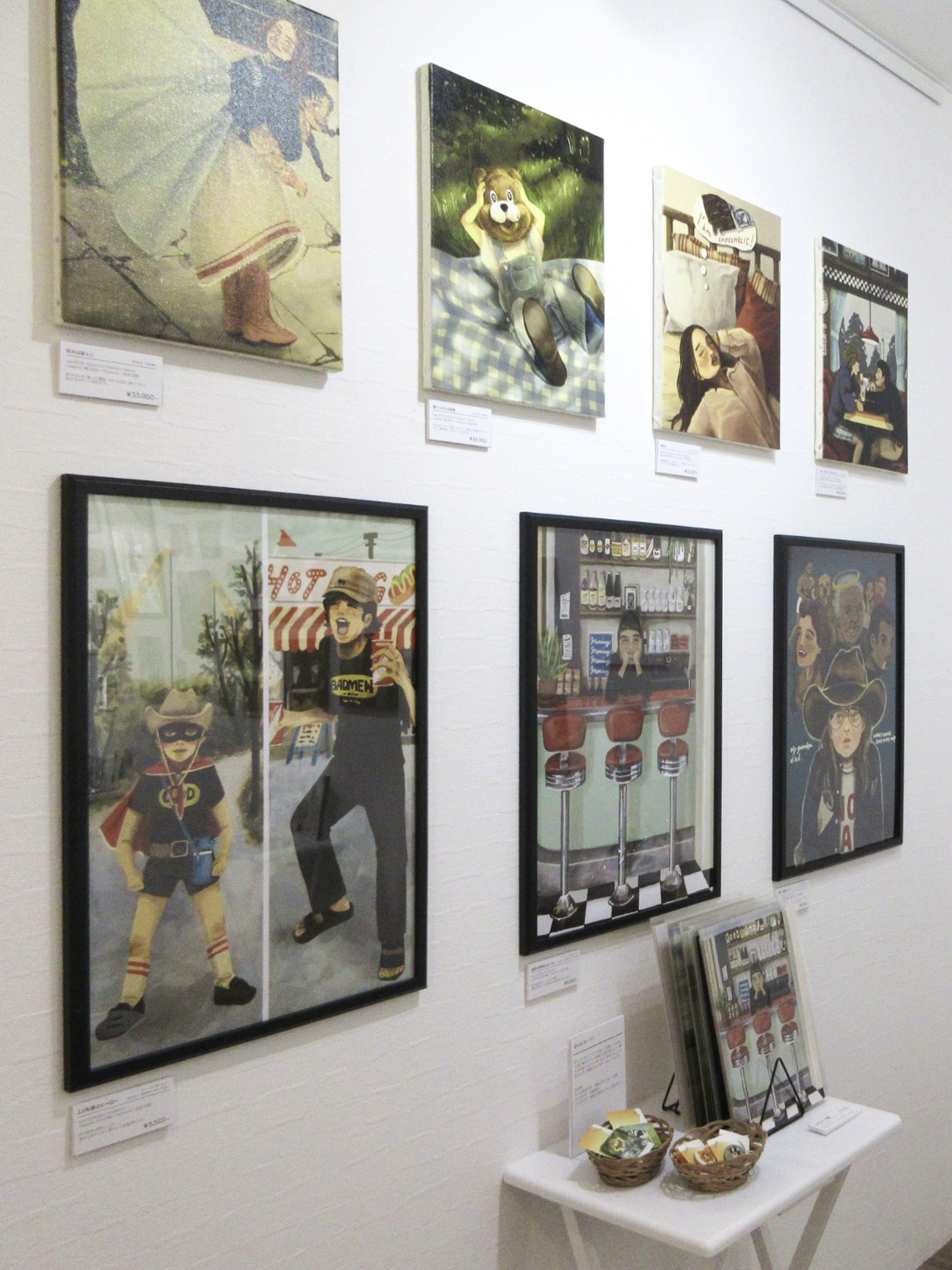 between gallery様での企画展【heallie2507】始まりました!