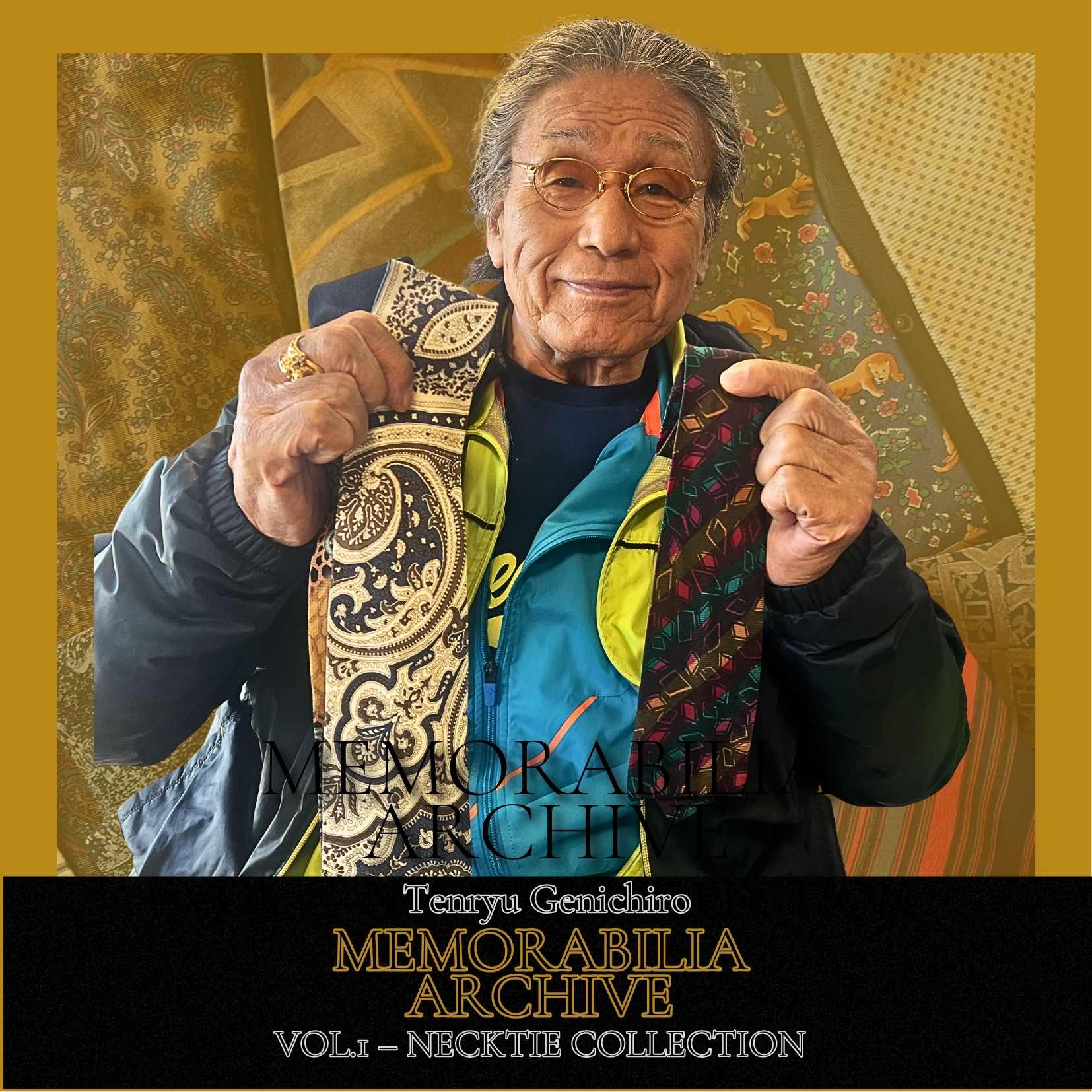 天龍源一郎 メモリビア・アーカイブ Vol.1  《実使用ネクタイ ラインナップ公開のお知らせ》