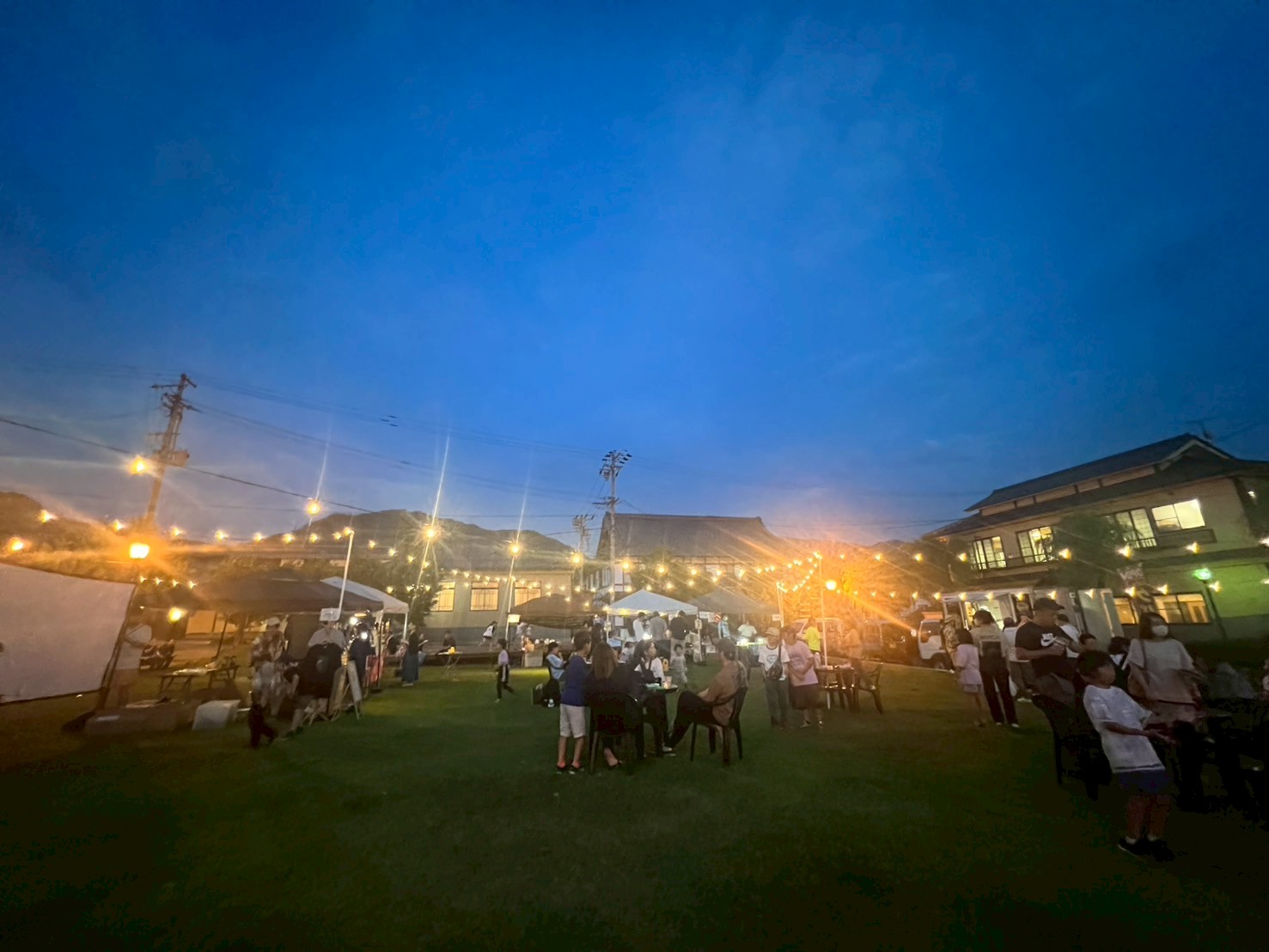 マルシェイベント・縁日祭「よあそび」、次回は７月１２日（土曜）です。