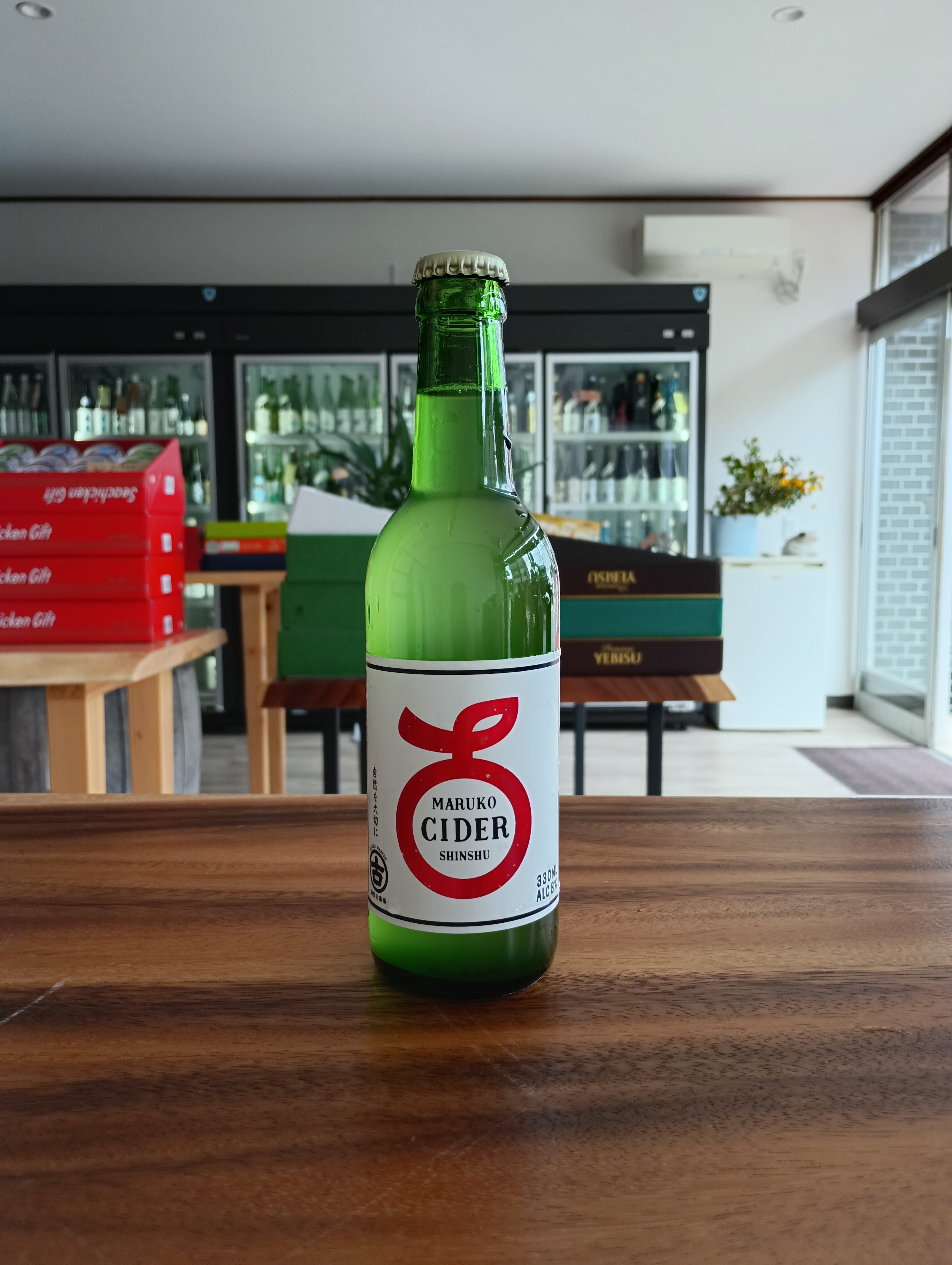 長野県中野市のシードル　「Maruko Cider」　８月から新規取り扱いさせていただきます
