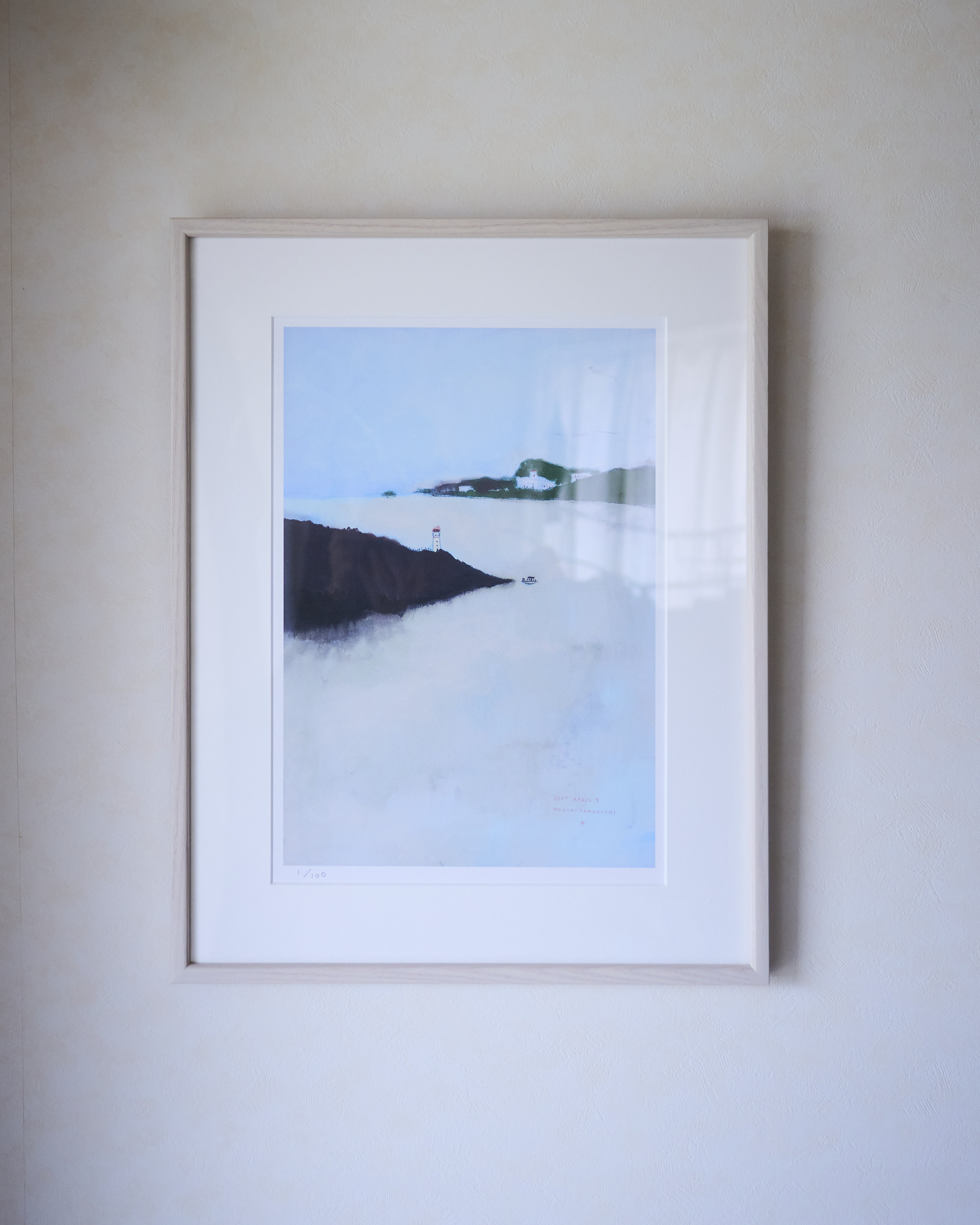 ソルグラフ複製画「入り江の風景」を入荷しました。