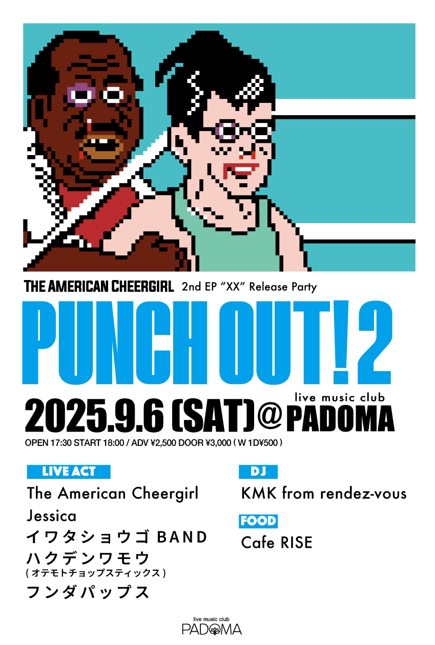 2025.09.06（土） live music club PADOMA