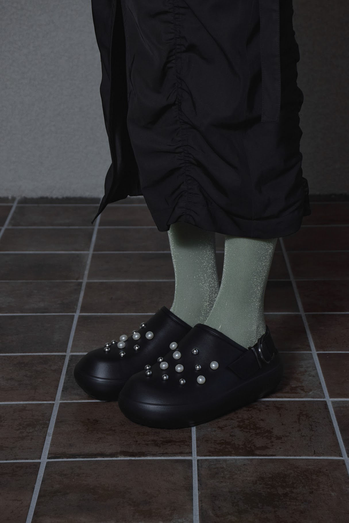 Trouにパールパーツでワンランク上の足元を