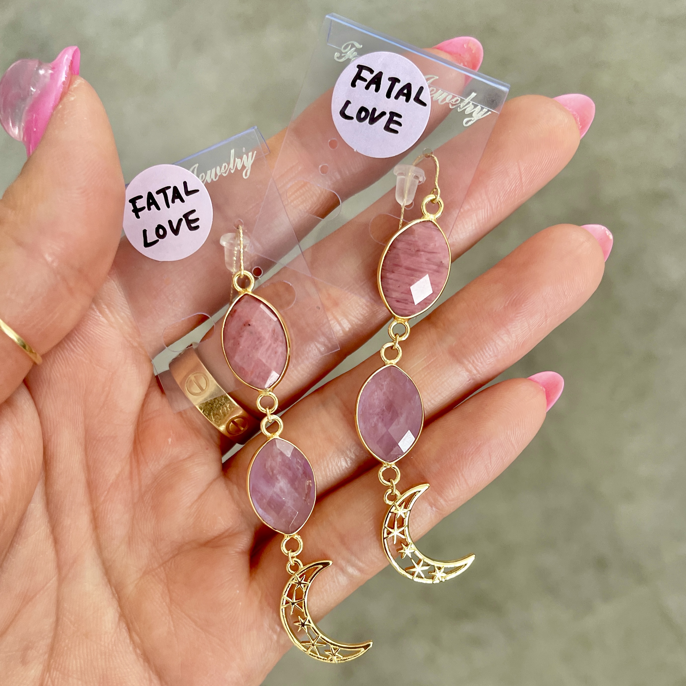耳に着けるお守りピアス / キャッチャーピアスをリニューアルしました✨