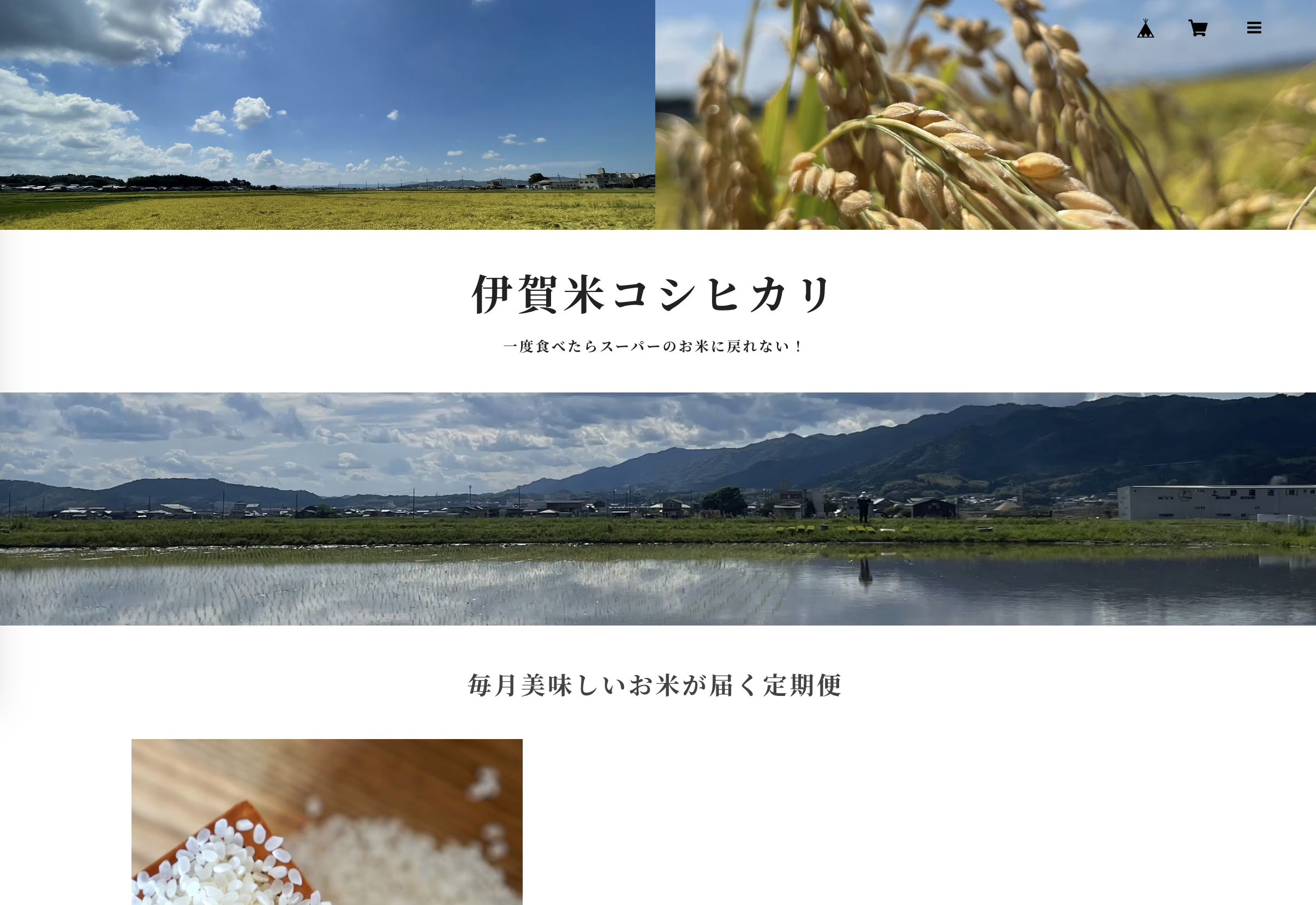 ECサイトをオープンのお知らせ