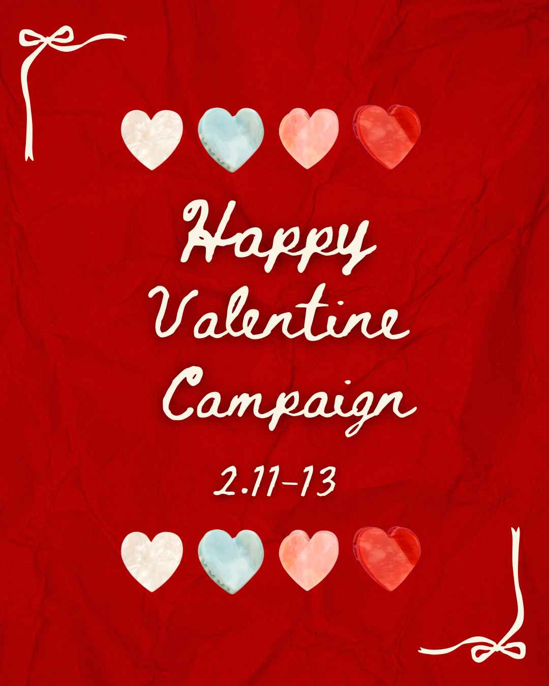 🩷Happy Valentine Campaign❤️