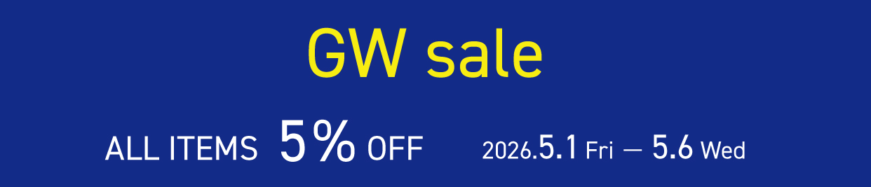 GWsaleとGW休暇のご案内