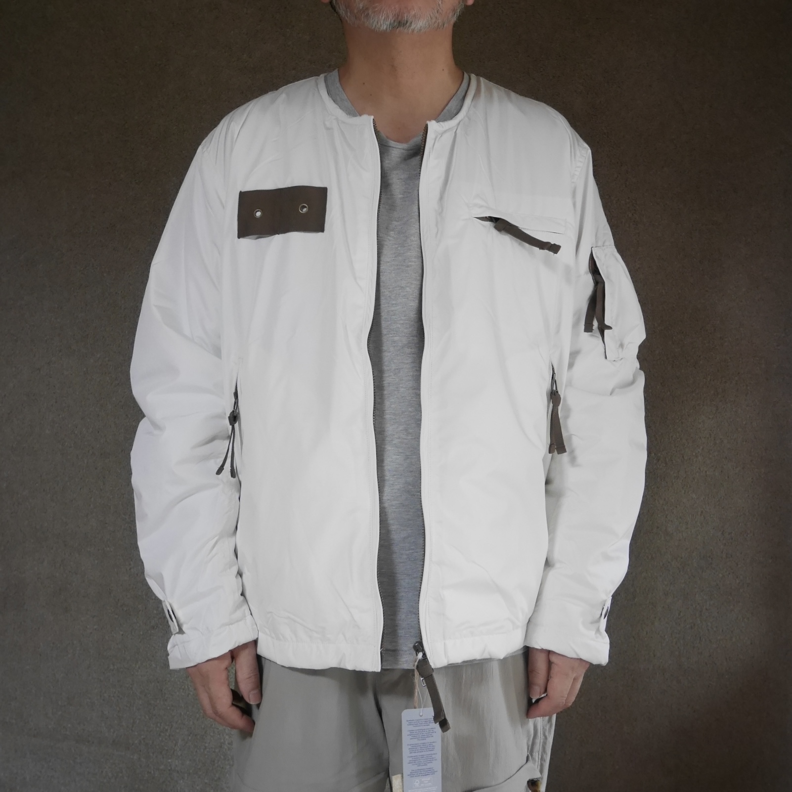 dip.ltd【ﾃﾞｨｯﾌﾟ】 2024 A/W リフレクター/WHITE/dézert