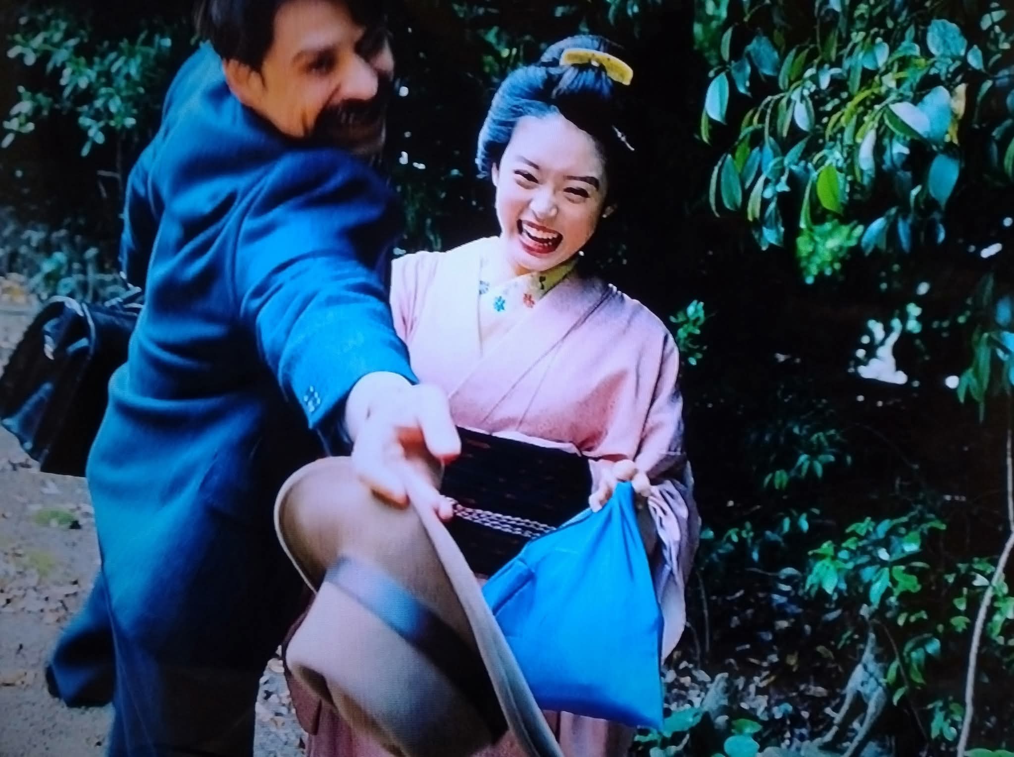 ばけばけと帽子