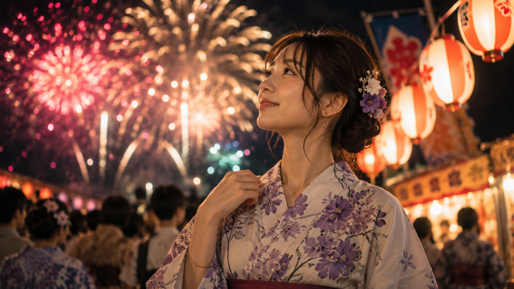 花火大会コーデにおすすめ。浴衣にも映えるアクセサリー7選