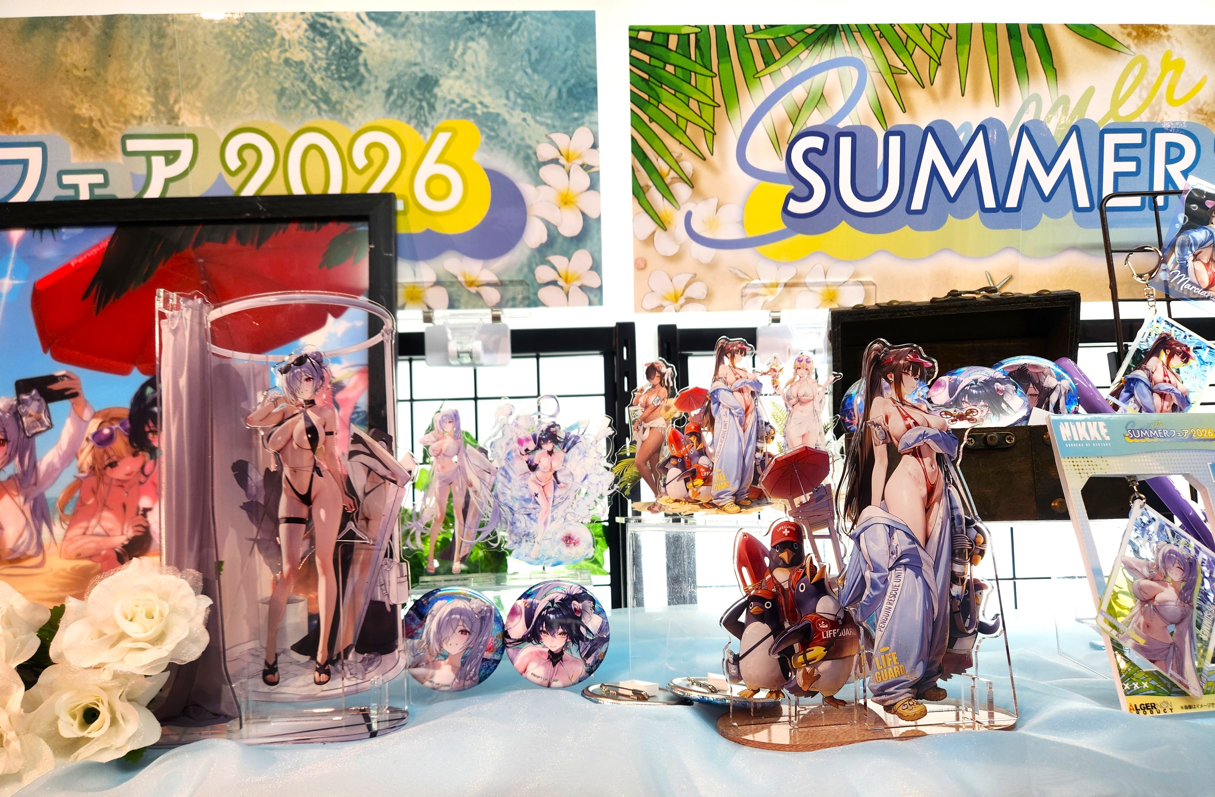 【Blog】大好評のSUMMERフェア 2026はラストスパート！水着ニケたちと紡ぐ夏の思い出を！