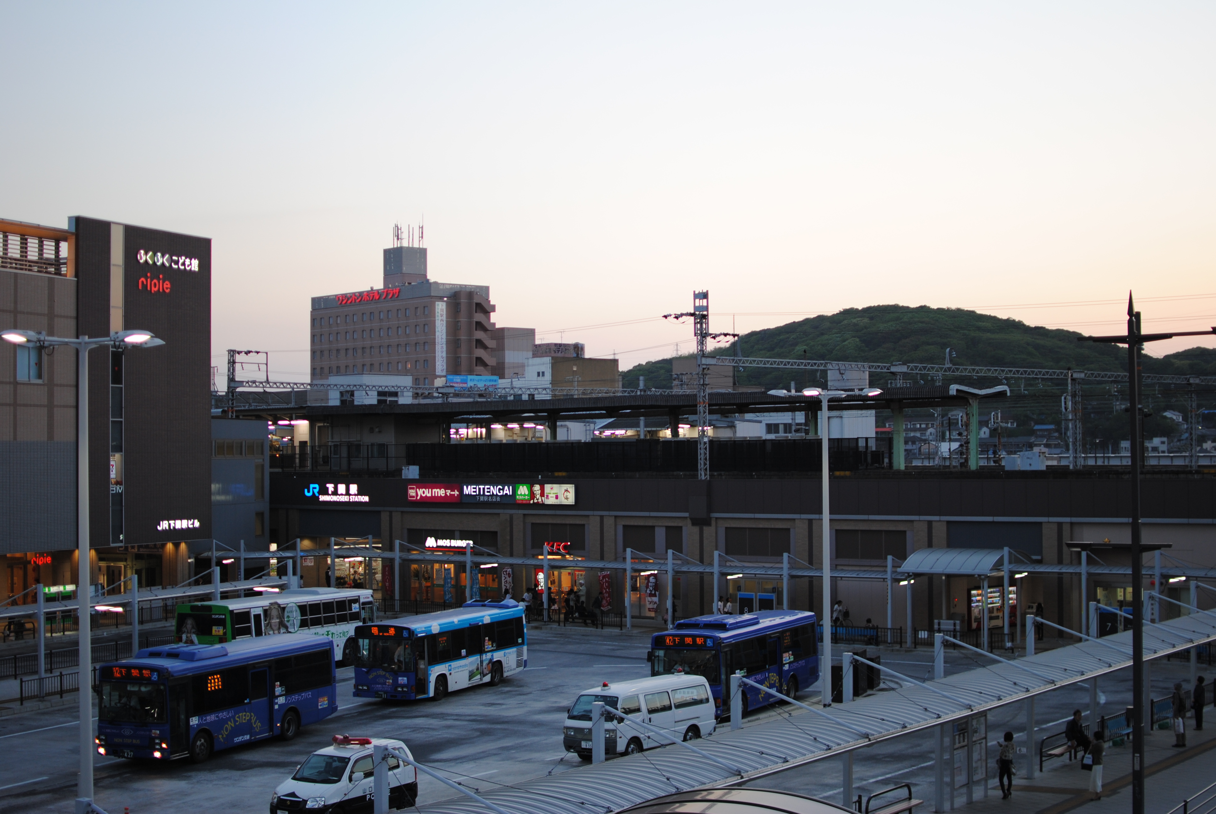 私の住む町。