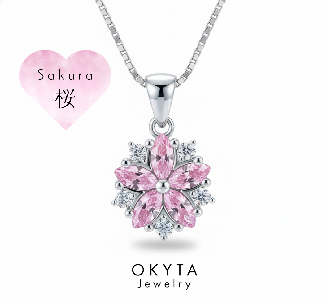 【2026年最新】入学式・卒業式の母親コーデを格上げ。桜ネックレスで纏う「大人の品格」