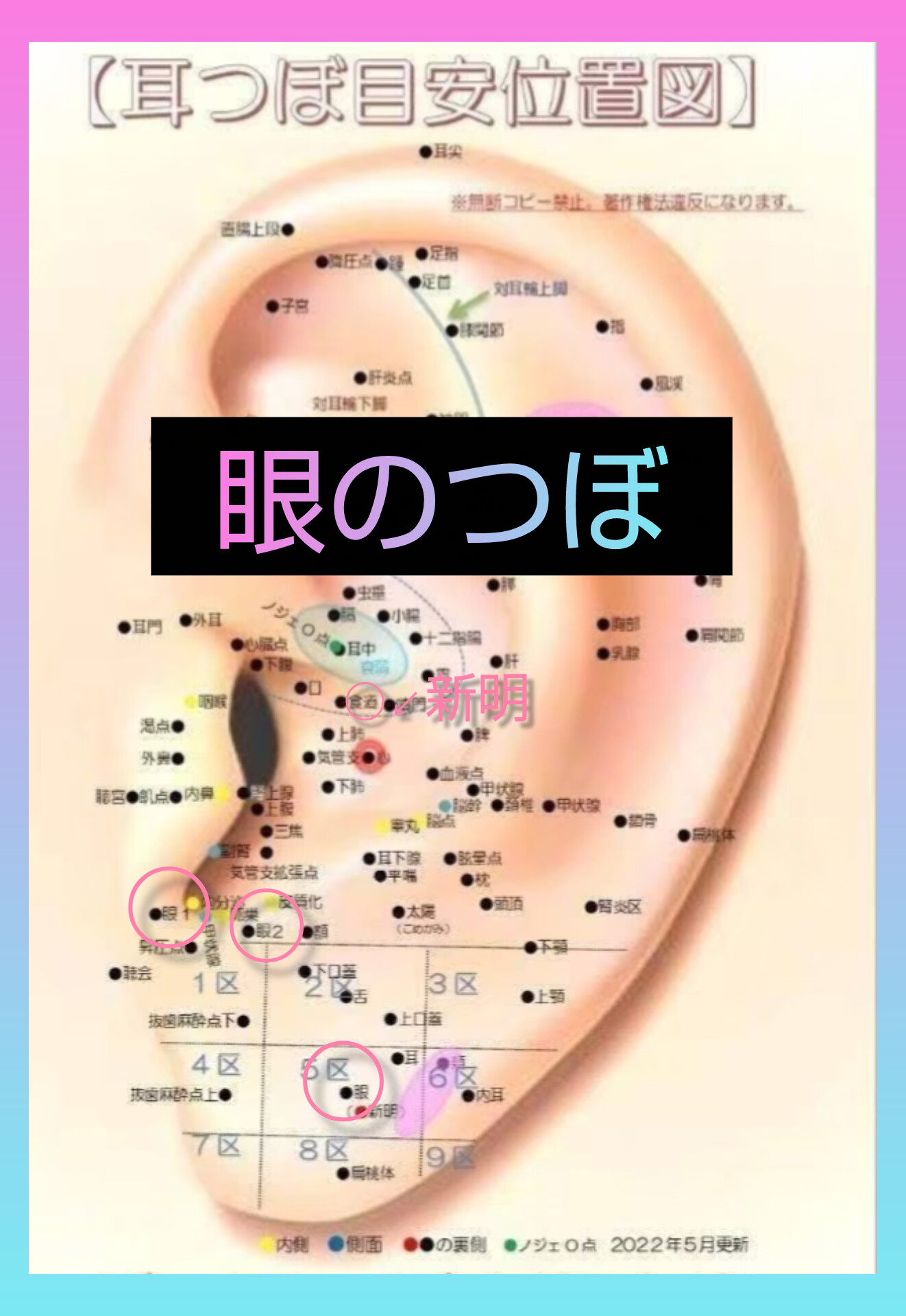 ⑤視力回復のポイント