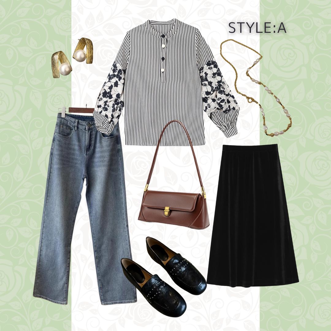 【春のお出かけ用コーデ集①】Style：A