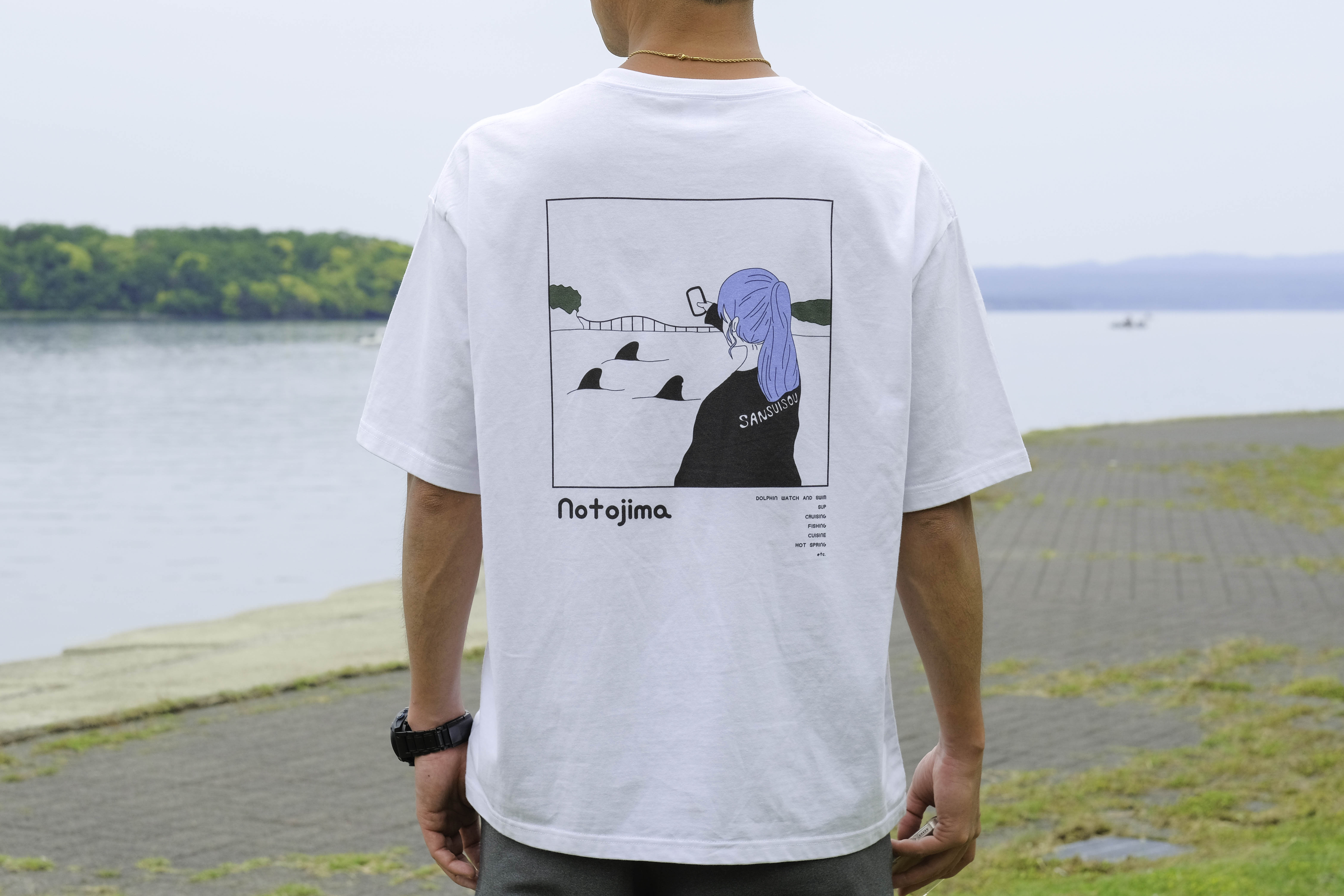 グッズ第1弾！オリジナルTシャツーイルカウォッチングー
