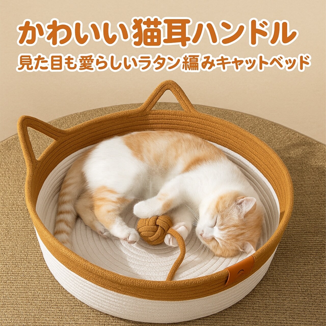 🐾 猫のしあわせ時間をつくる、耳つきベッドの物語