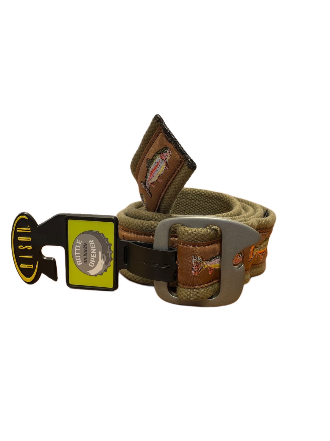 Bison belt - Top Cap Gunmetal