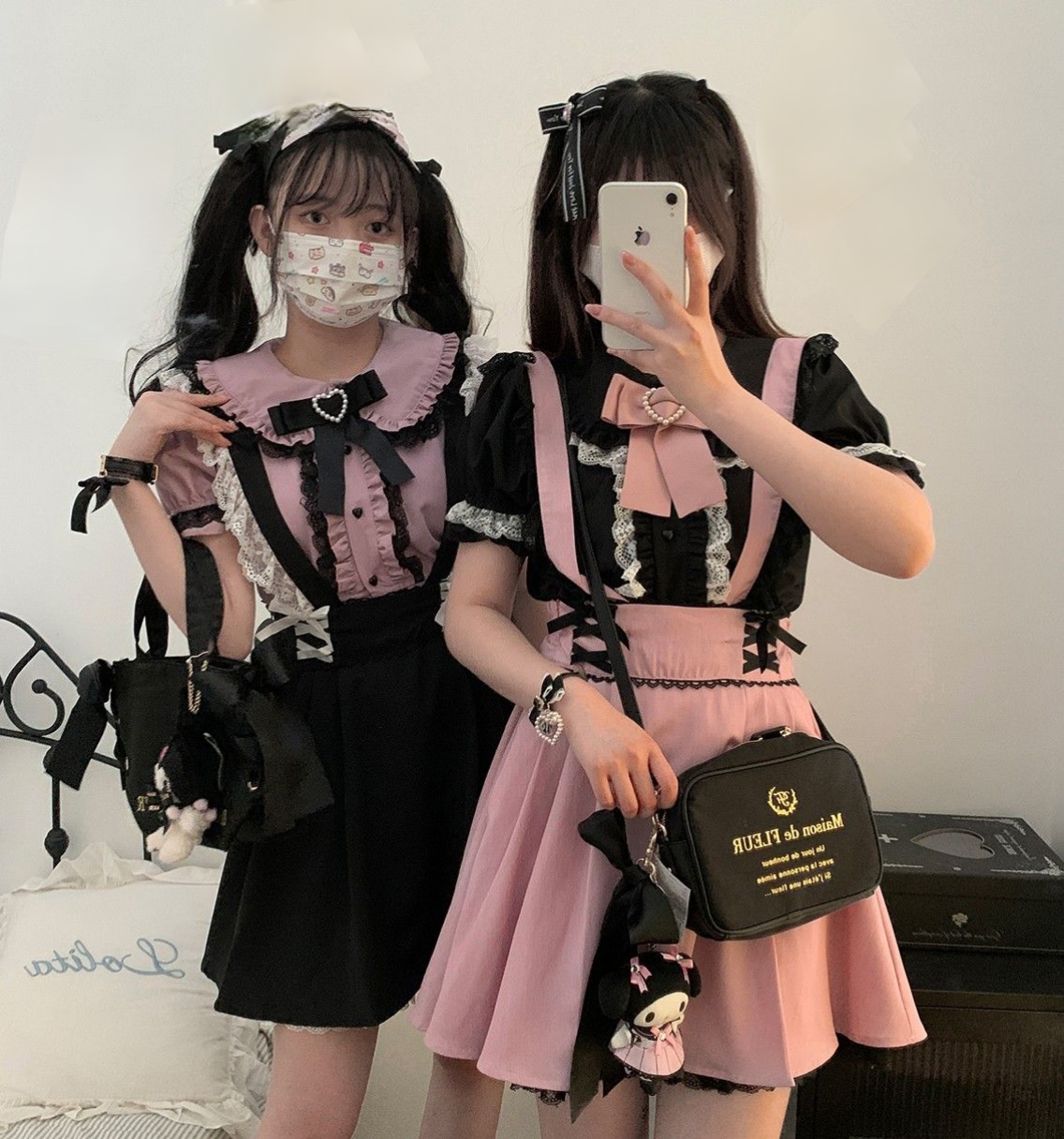 黒ジャンスカ×厚底ブーツで参戦♡ 推し全開のアンダーカルチャー漫展コーデ