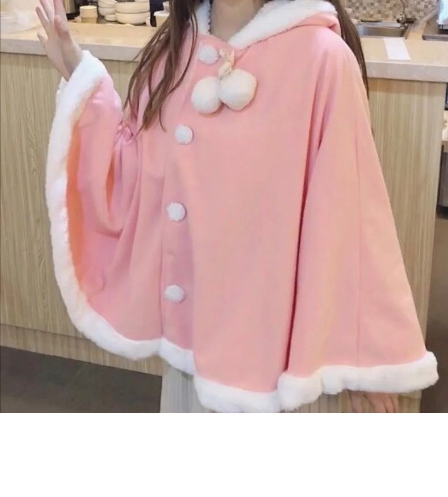 冬本番前に♡地雷系ポンチョで寒さも可愛く乗り切ろうーーこじるりcosucosuco