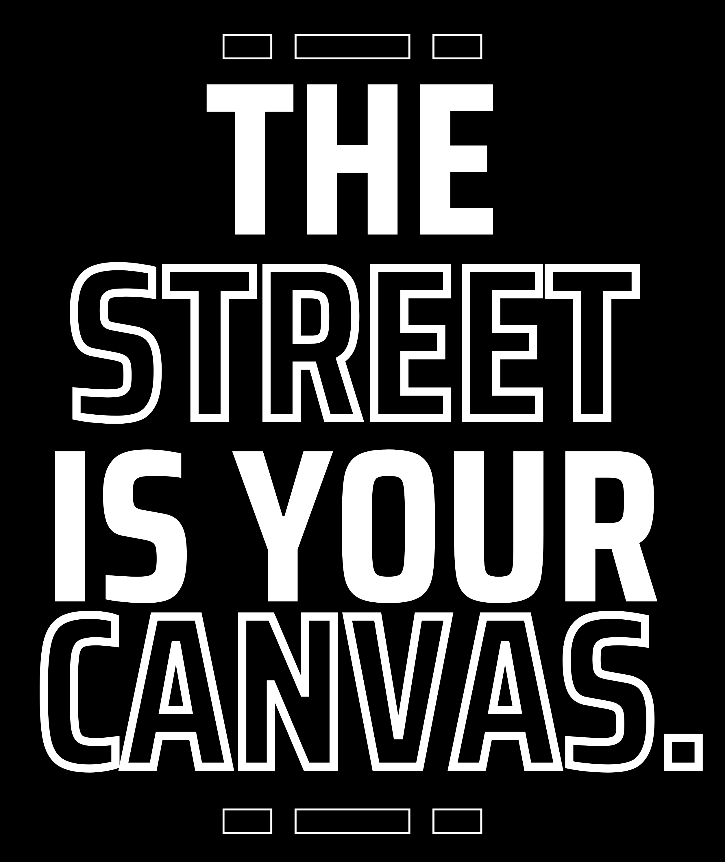 The street is your canvas Teeで叶えるユニセックスTシャツ お揃いコーデ
