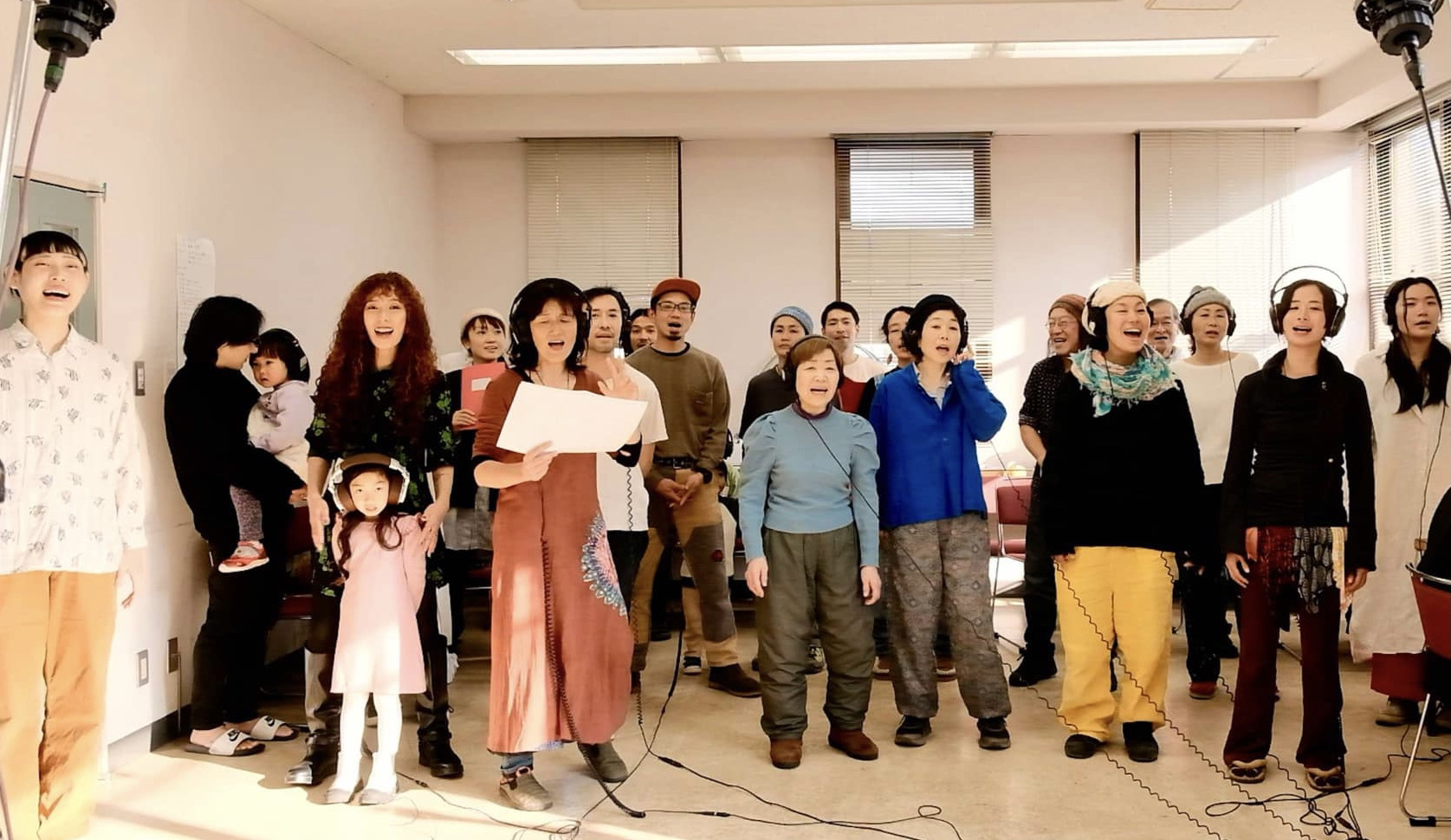 「voice」コーラス撮り終了しました。