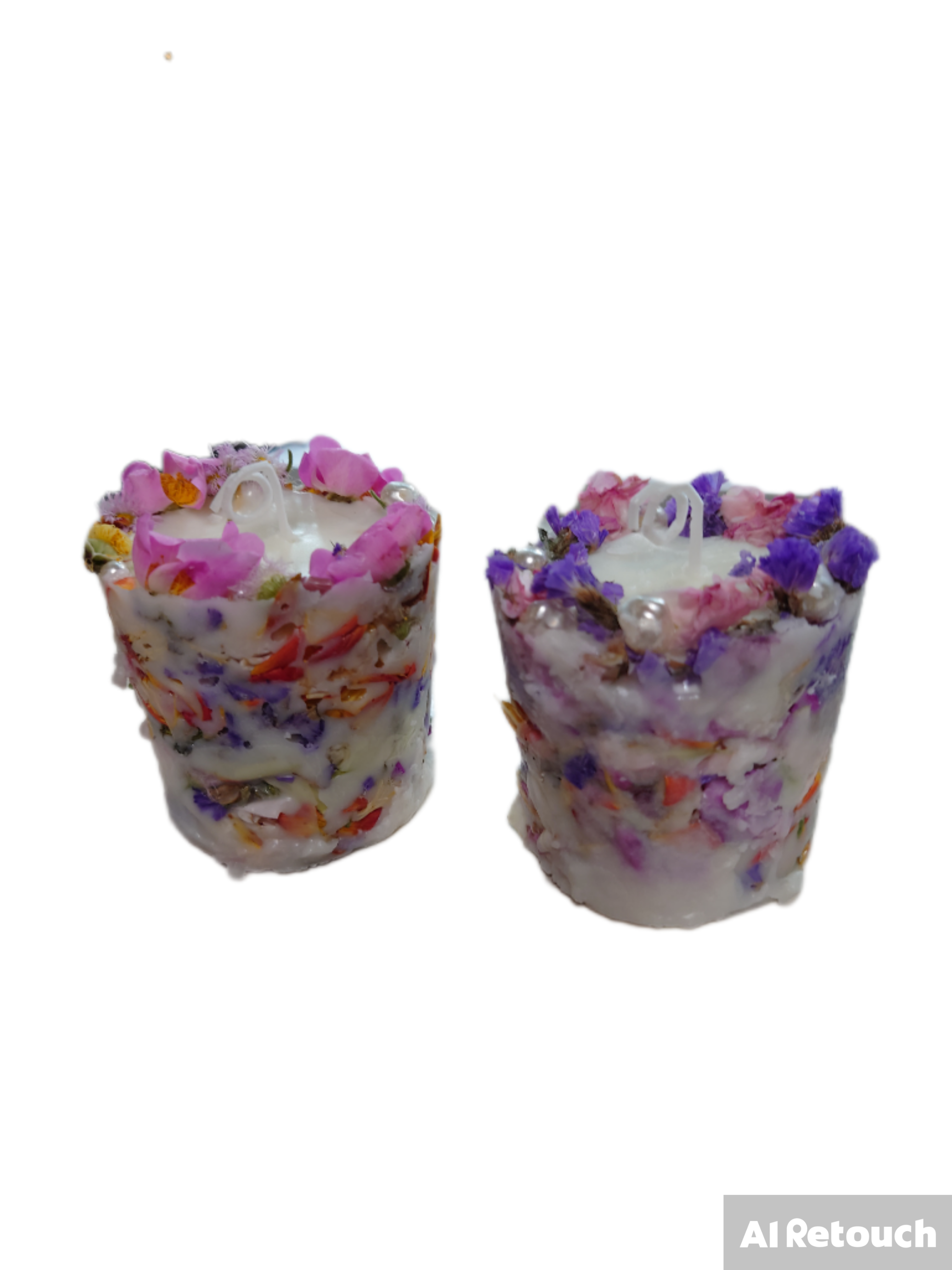 ロスフラワーで作るFLOWERキャンドルの難しさ🤨