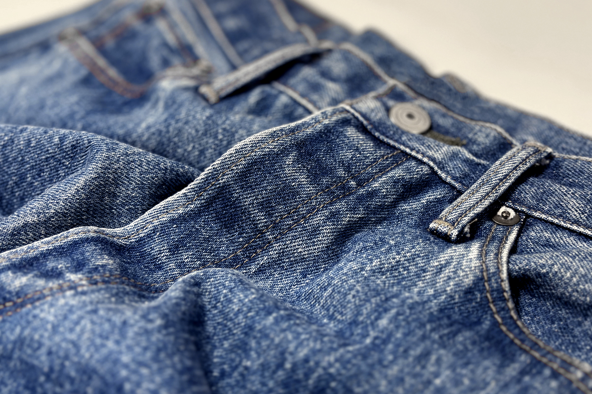 防縮加工と生機（きばた）のはなし / About sanforized and raw denim
