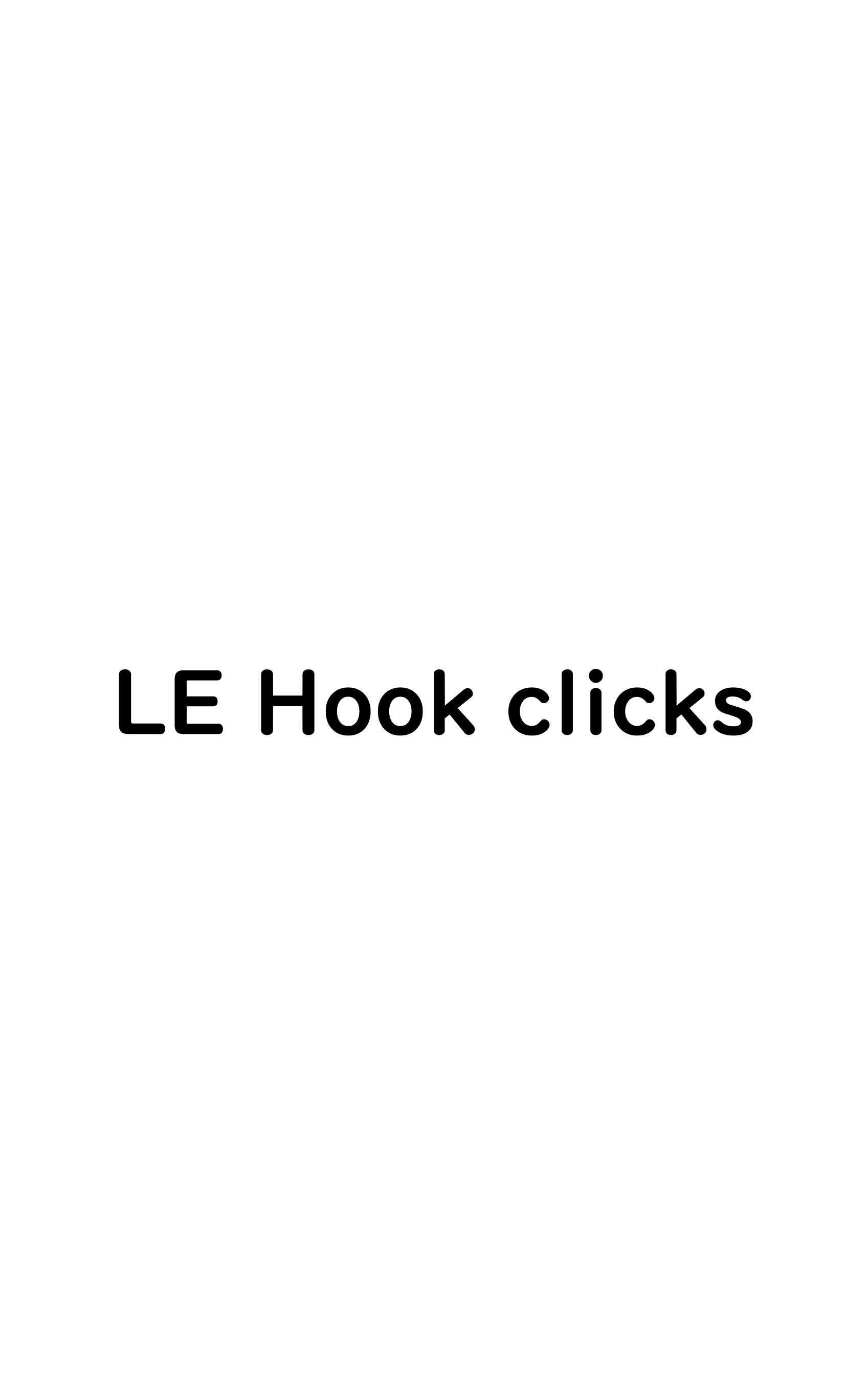 LE Hook clicks( ル・フック 開閉時のクリック音 )