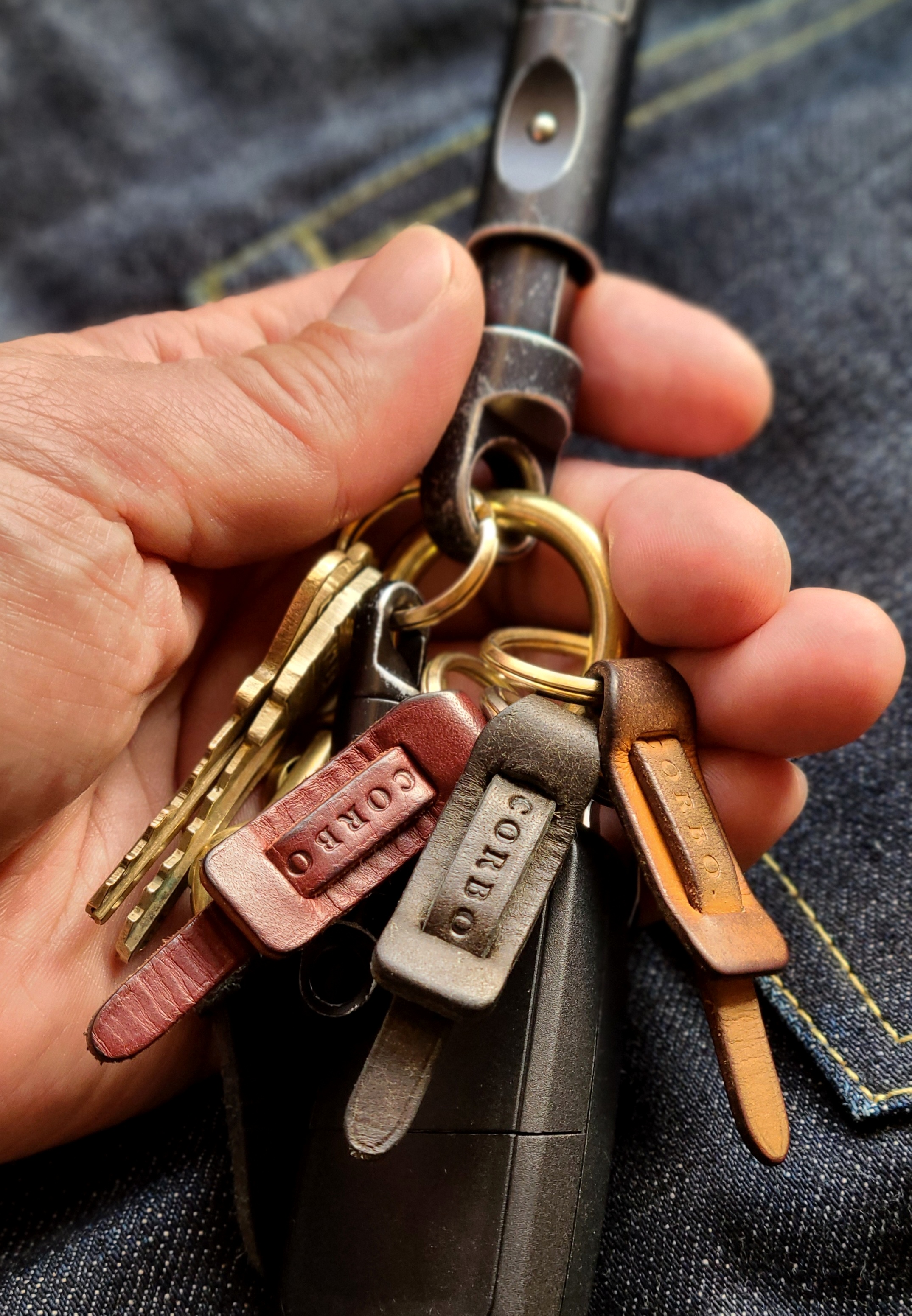 My Favorite Item vol.1　CORBO.オリジナルデザイン　ファスナー引き手