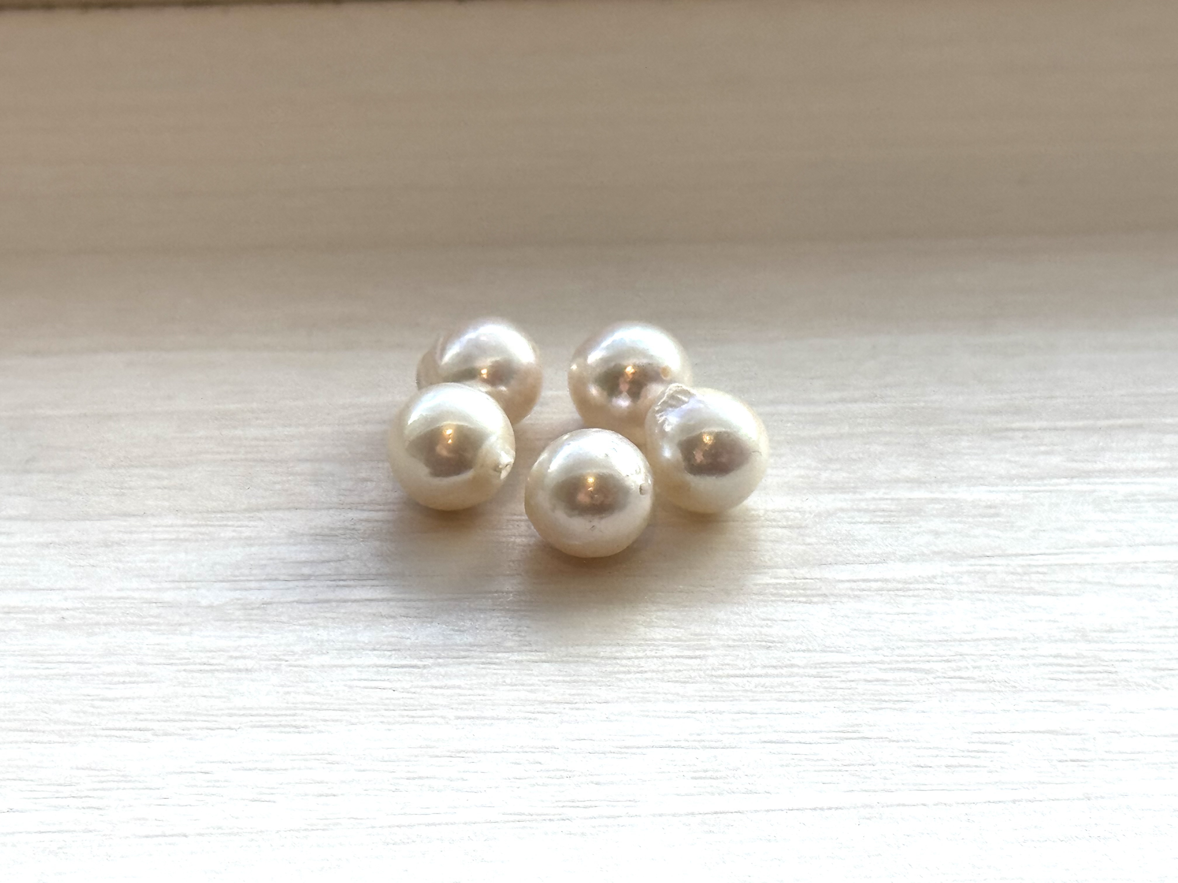 天然の真珠は素晴らしい!