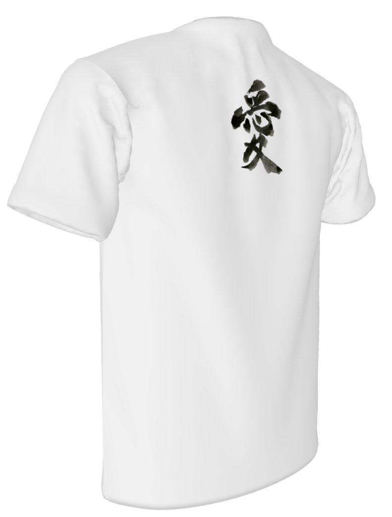 オリジナル筆文字Tシャツ❤︎第二弾！「愛」のTシャツが完成しました〜！
