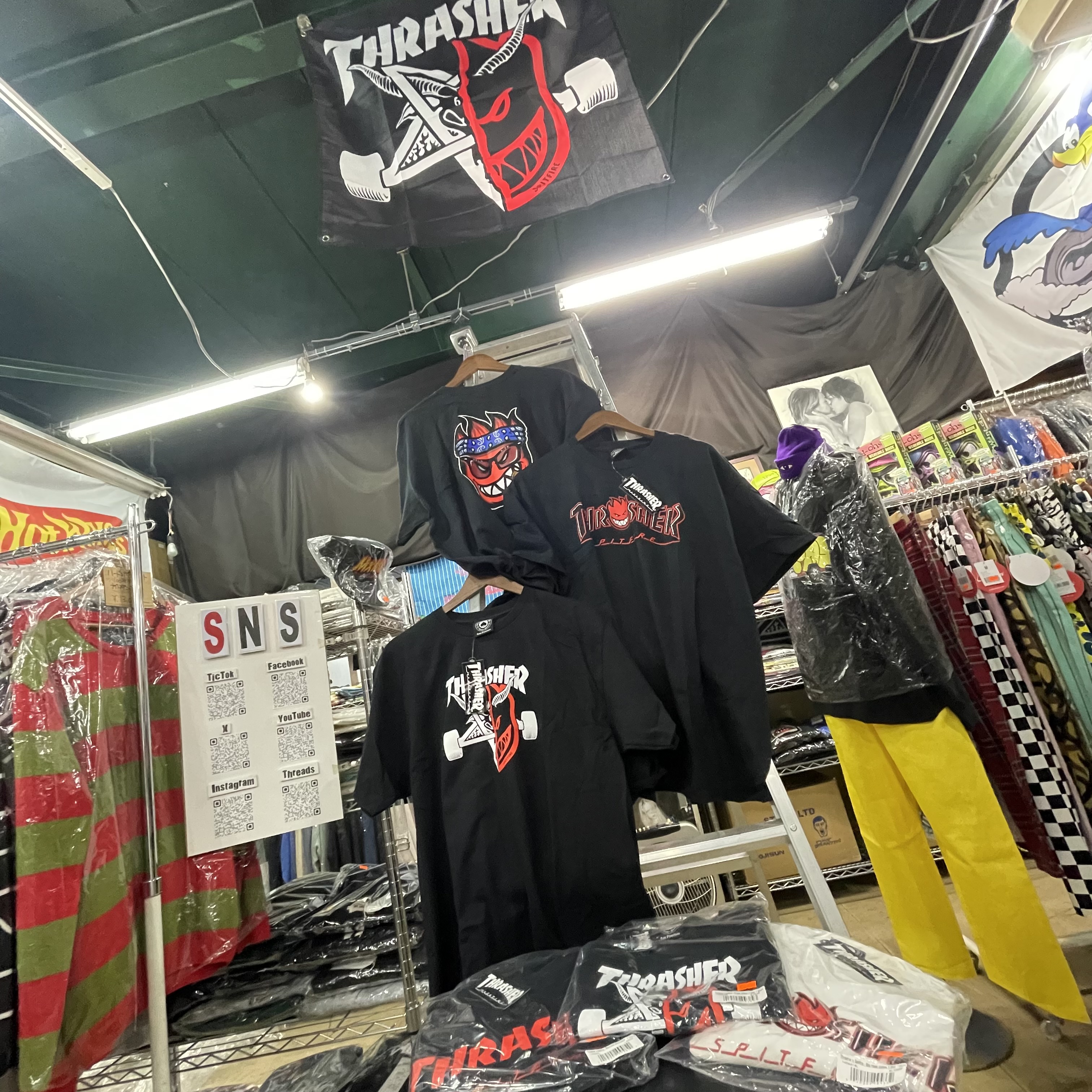 【 THRASHER x SPITFIRE 】コラボTEEが入荷しました！！