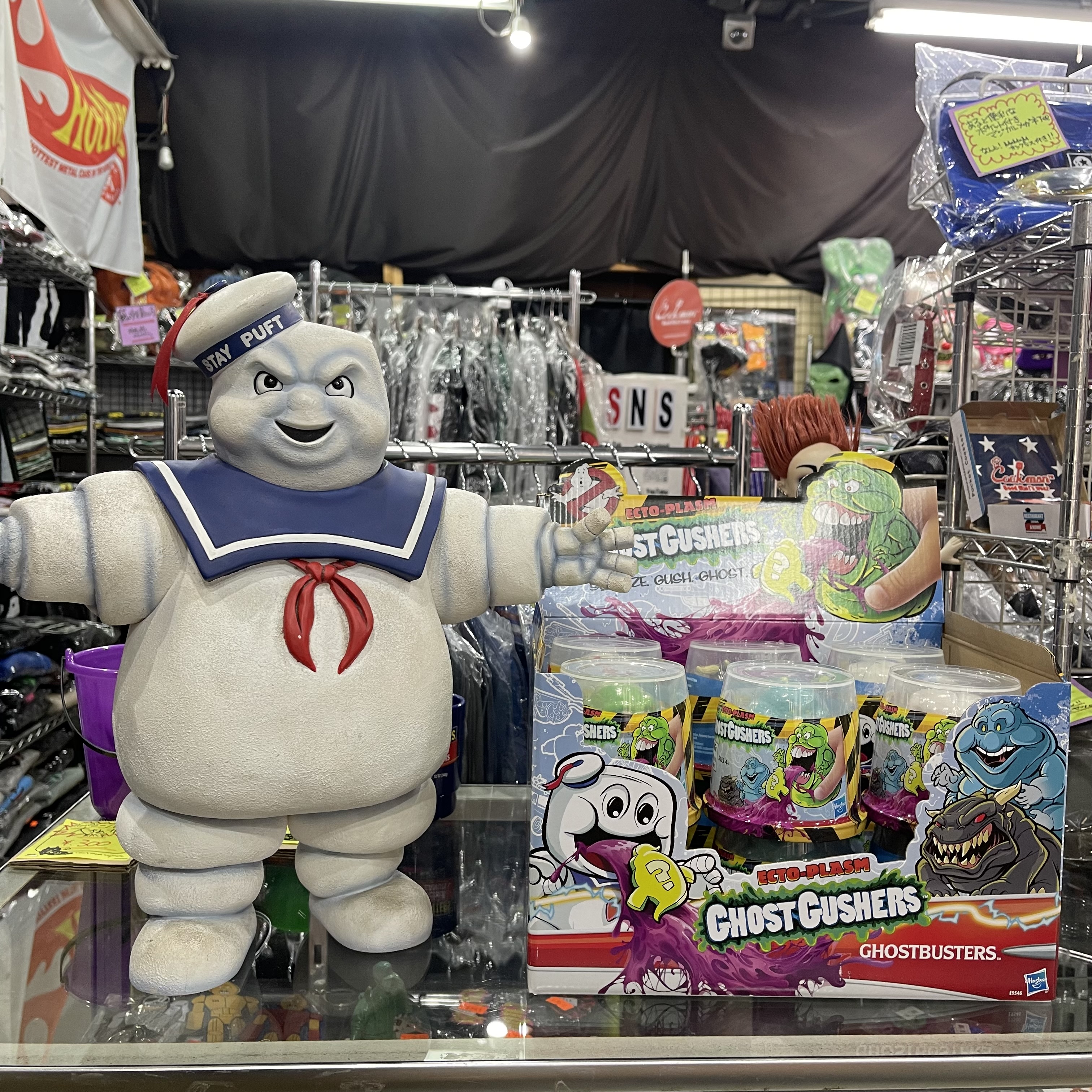 ゴーストバスターズ スライム入りフィギュア入荷！！