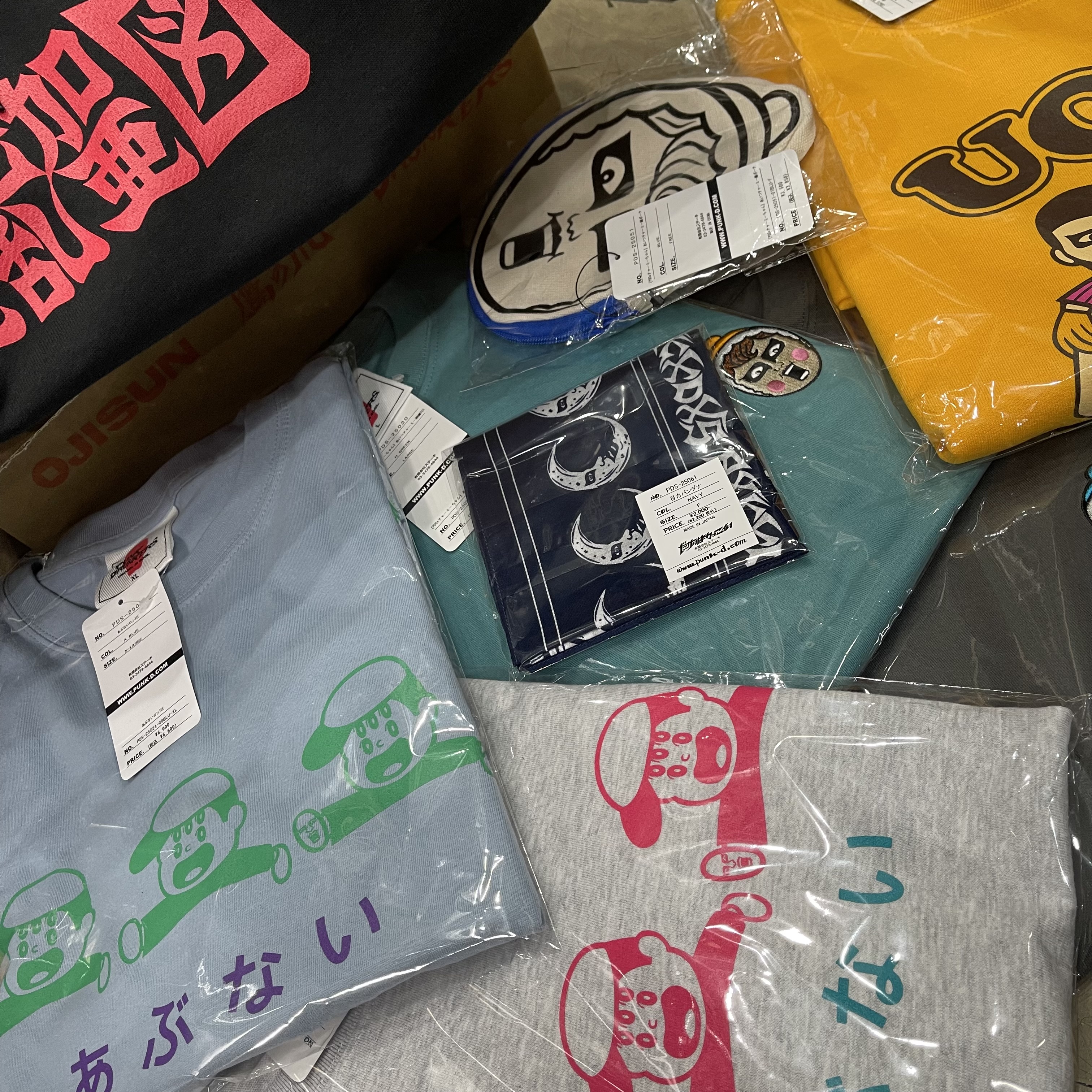 PUNKDRUNKERS'25春アイテム入荷しました。