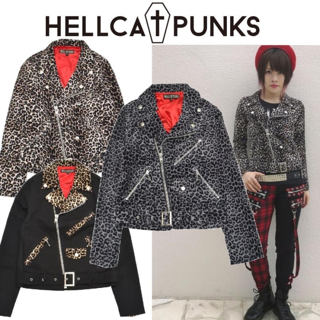 HELLCATPUNKSのアウターをご紹介します。