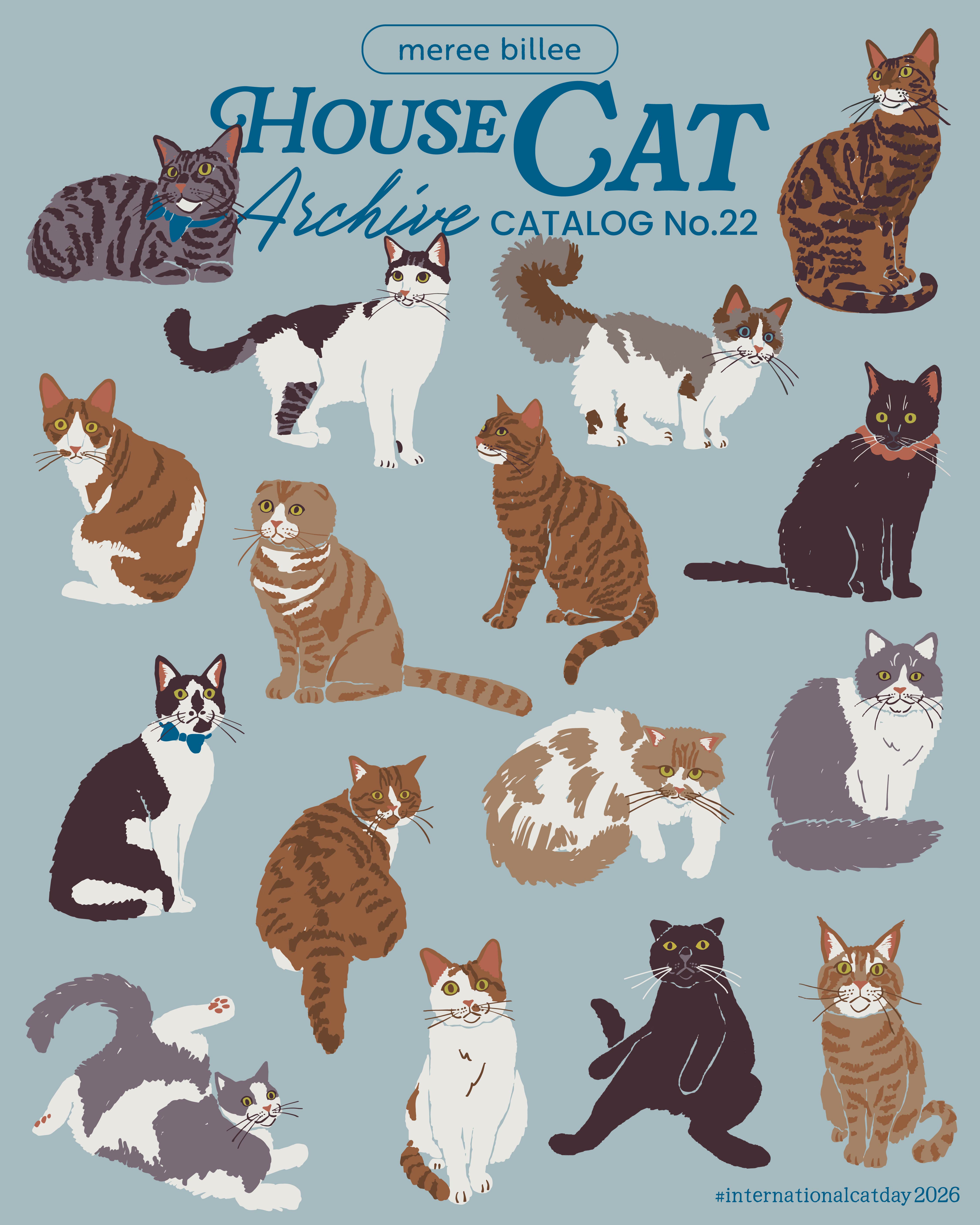 今日は、世界猫の日 2026