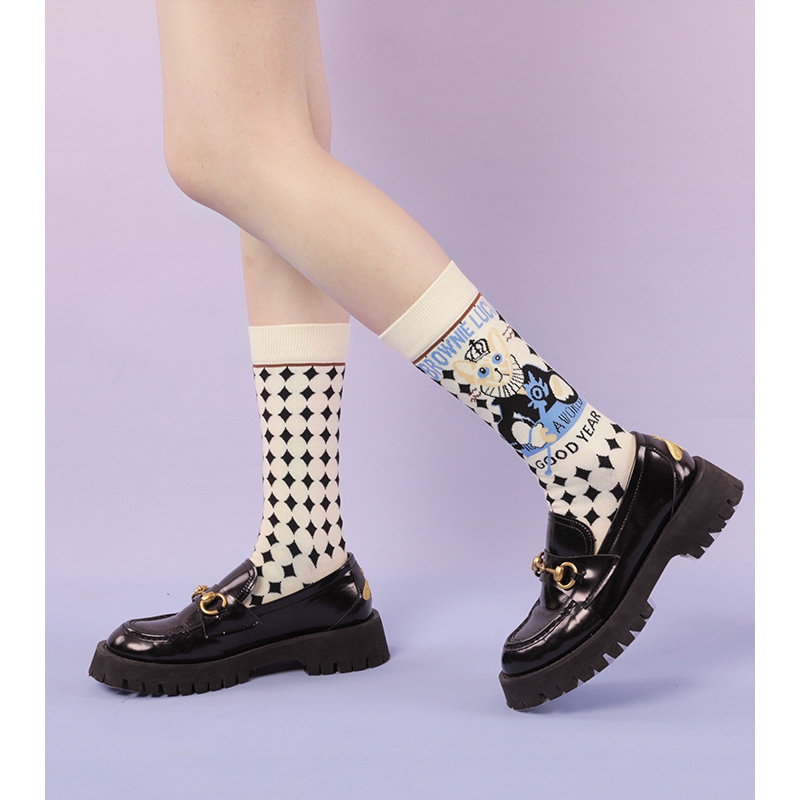 【新入荷】 ねこモチーフのソックス（秋冬）