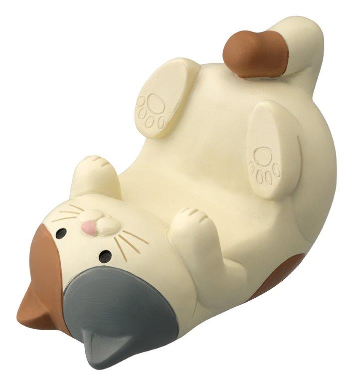 【新入荷】 ねこモチーフのスマホスタンド　-ごろりんミケ猫-
