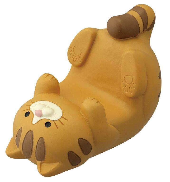 【新入荷】 ねこモチーフのスマホスタンド　-ごろりんトラ猫-