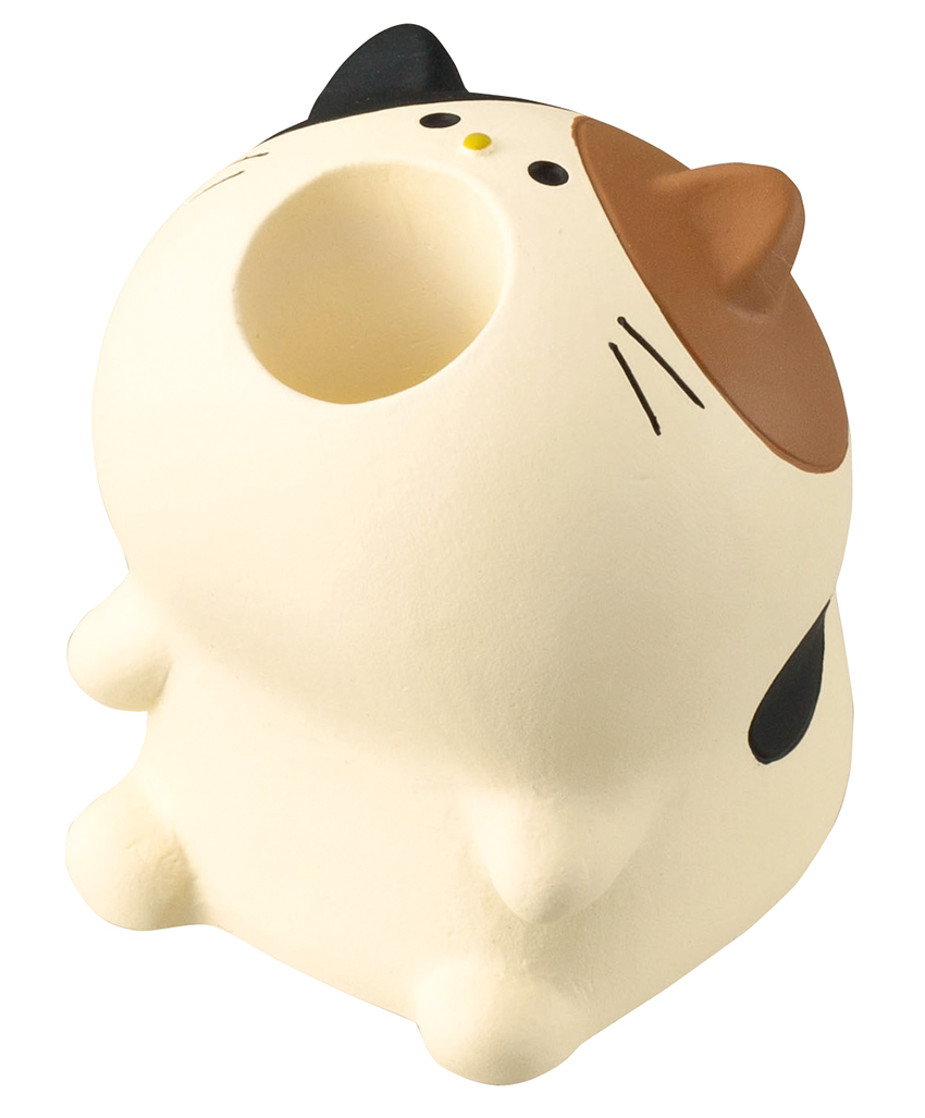 【新入荷】 ねこモチーフのペンスタンド　-はらぺこネコ-