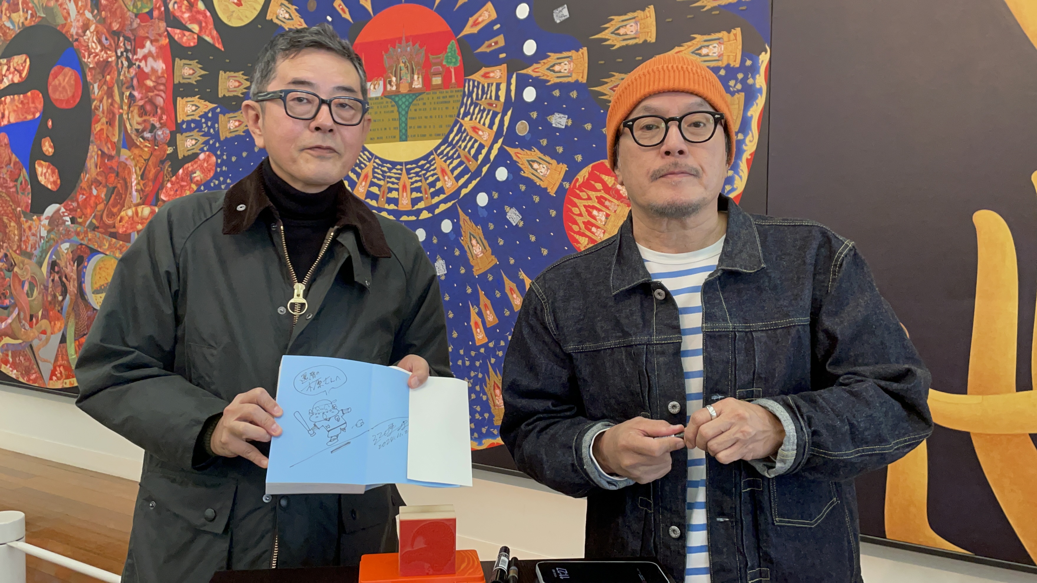 江口寿史先生きたる！