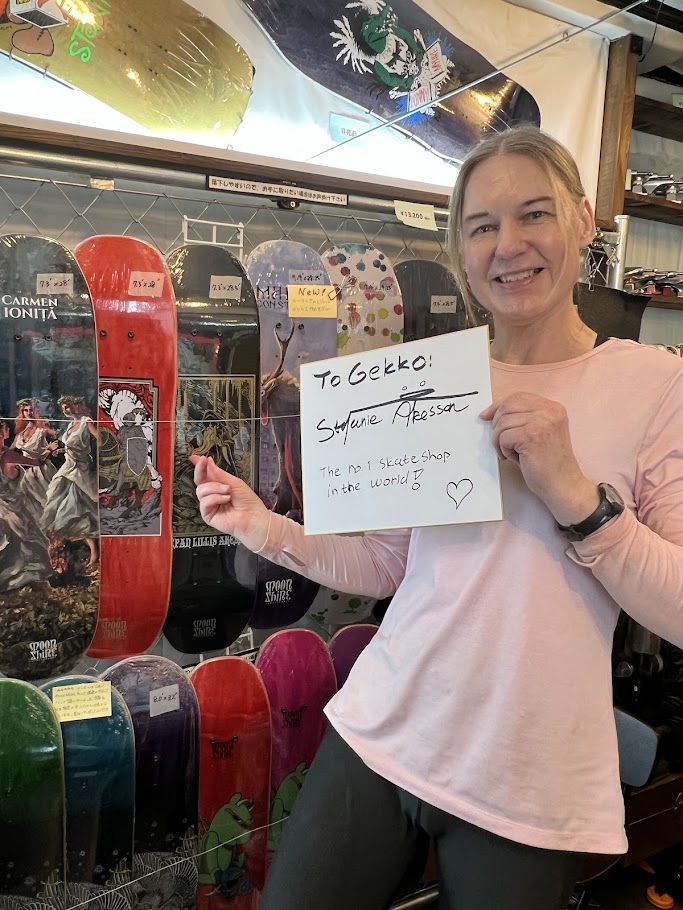 元世界チャンピオン・リリス選手来日