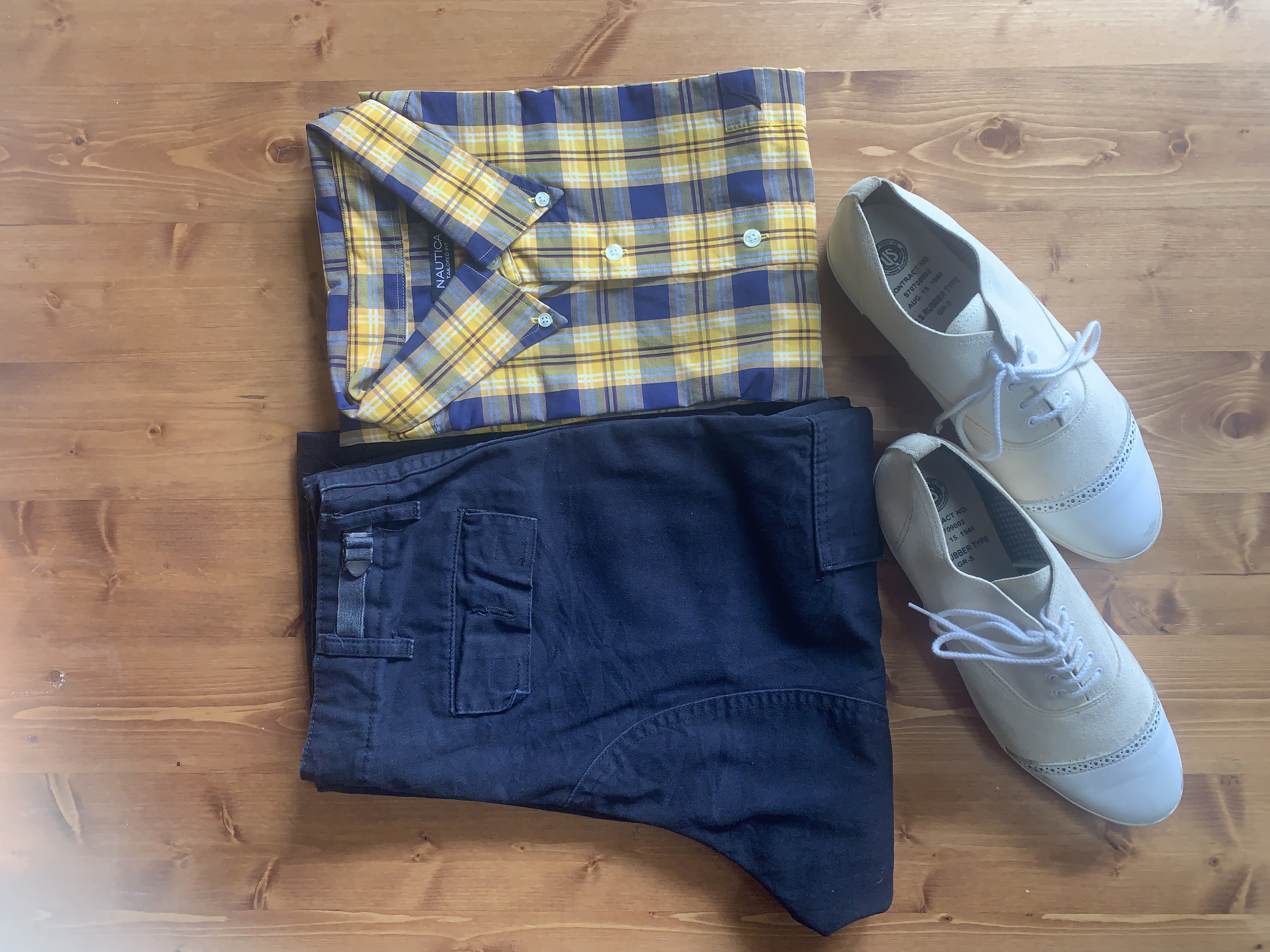 NAUTICAチェックシャツぅー！どうでしょうか。