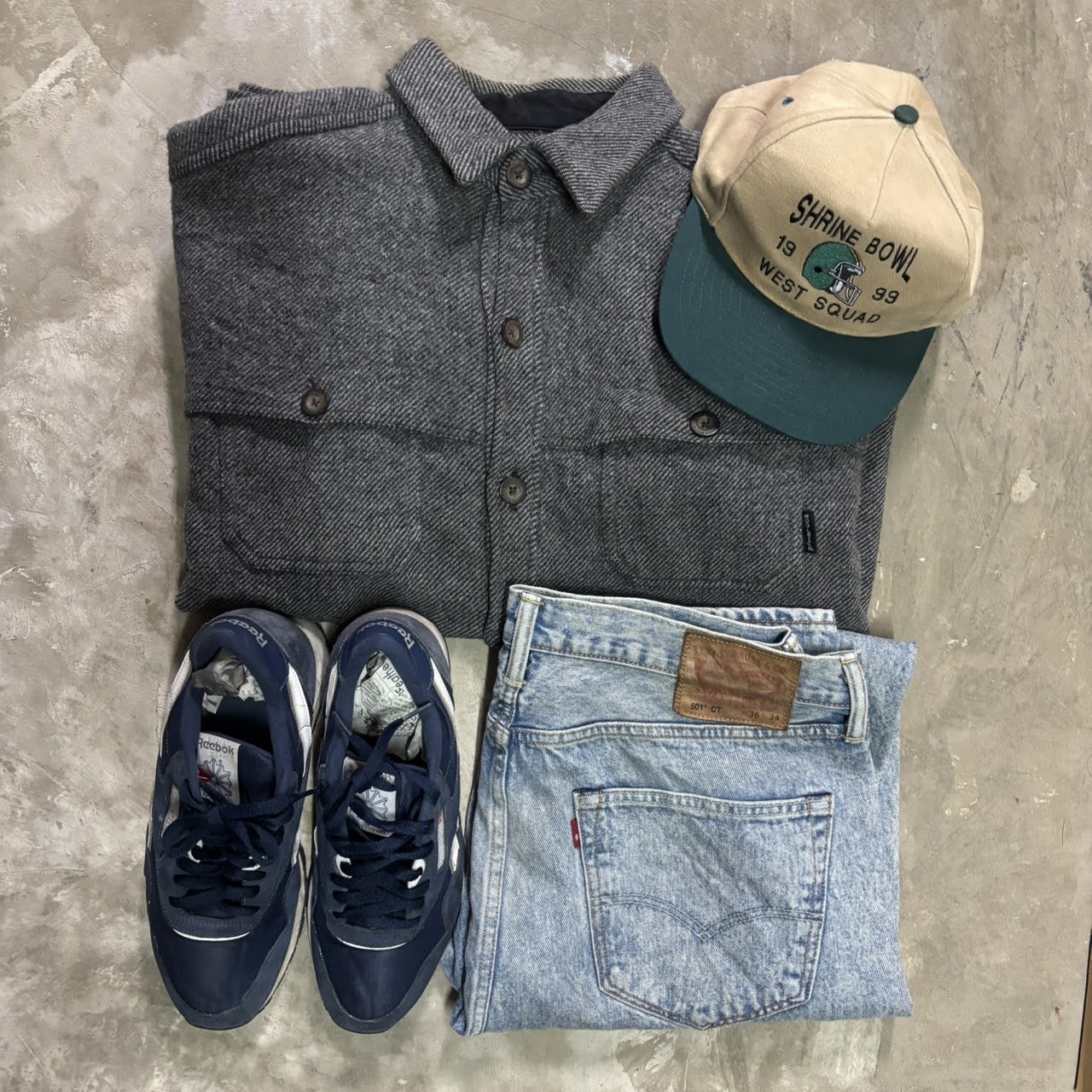 Reebok　クラシック ナイロンでスポーティーなテイストをプラス！！