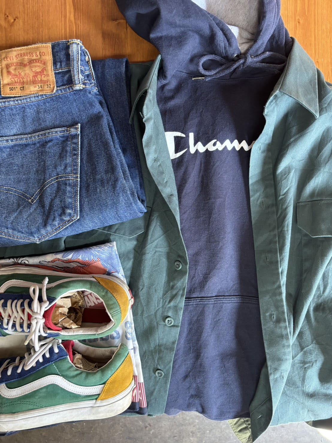 【王道×遊び心】定番ブランドで作る、失敗しない春のアメカジコーデ