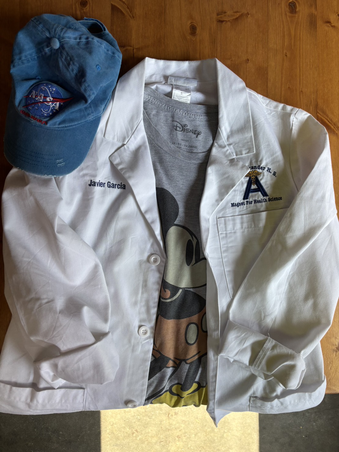 エンジニアジャケット＆プリントTシャツ